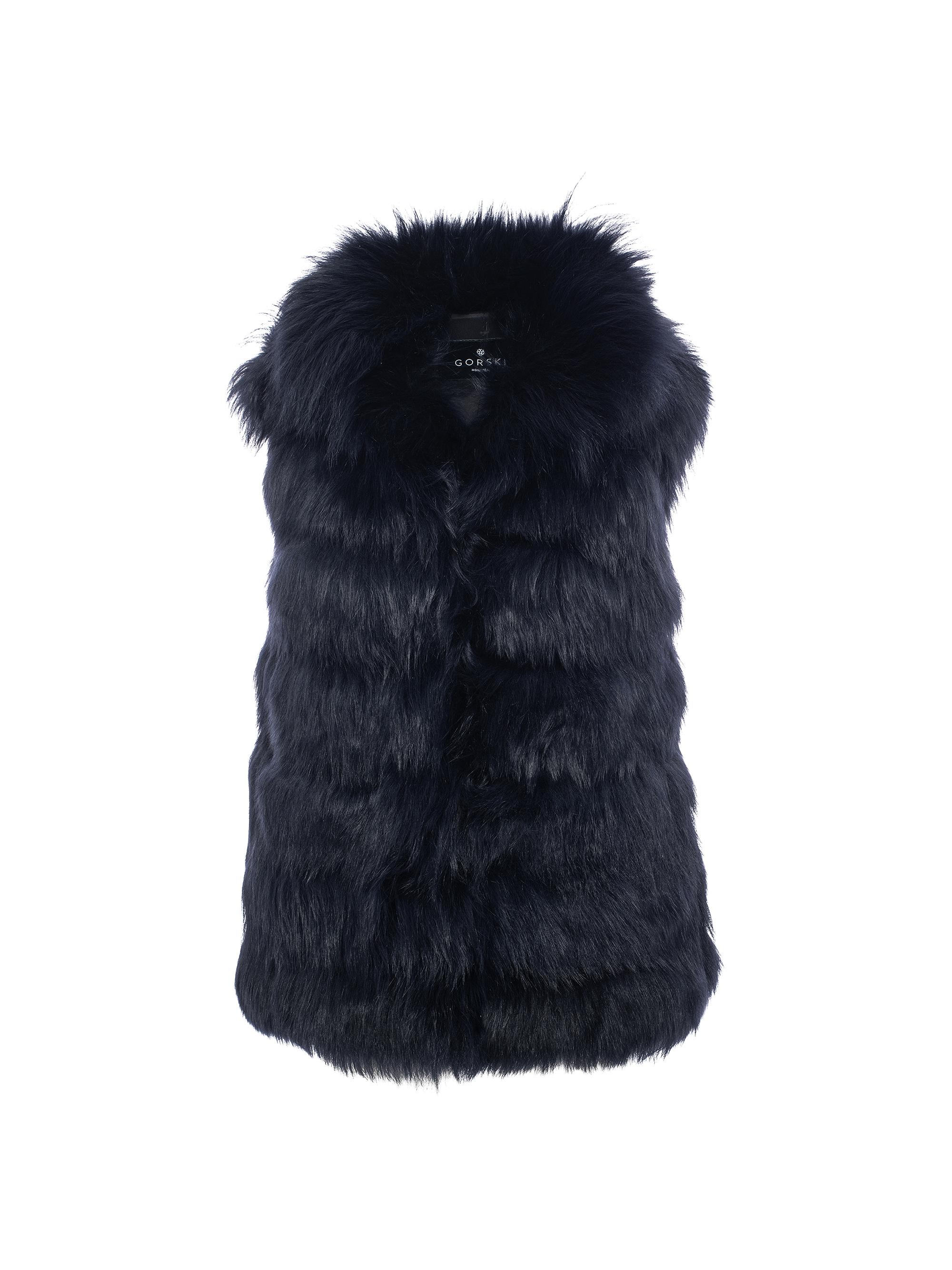 Gorski Women's Select Lamb Vest - Navy