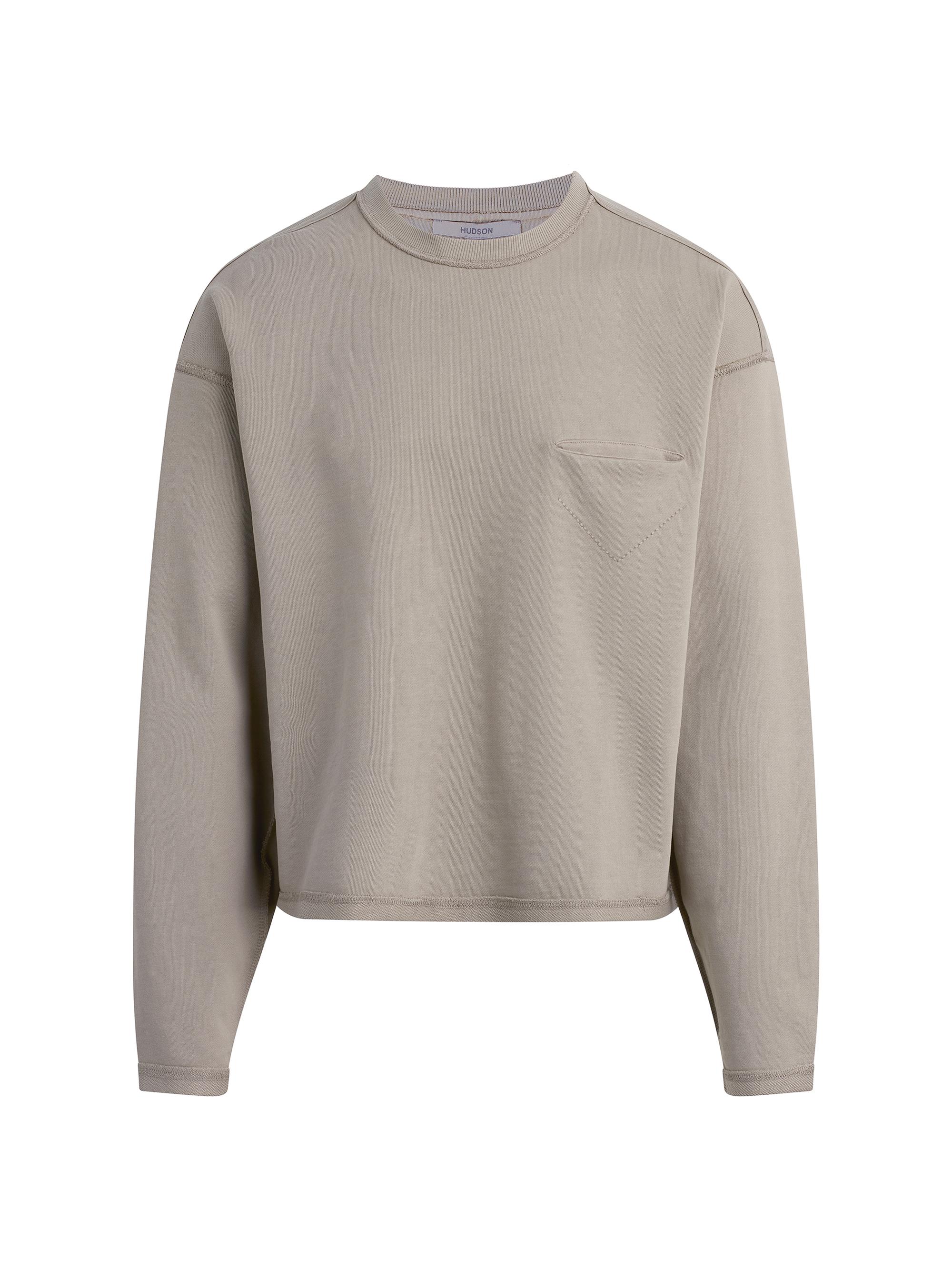 Hudson Jeans Men's French Terry Crewneck Sweatshirt - Laurel Oak