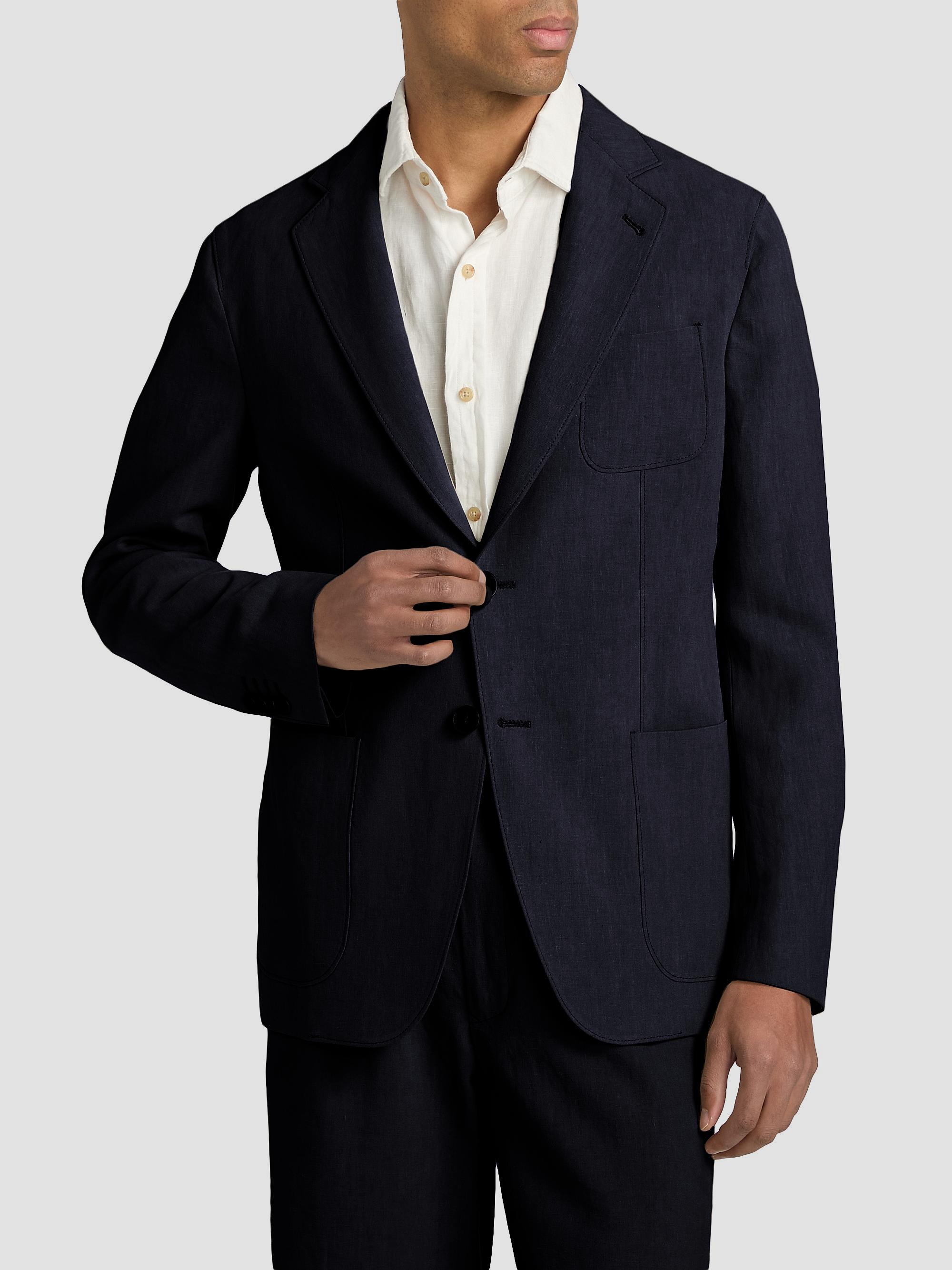 Giorgio Armani Upton Linen Jacket | Saks Fifth Avenue