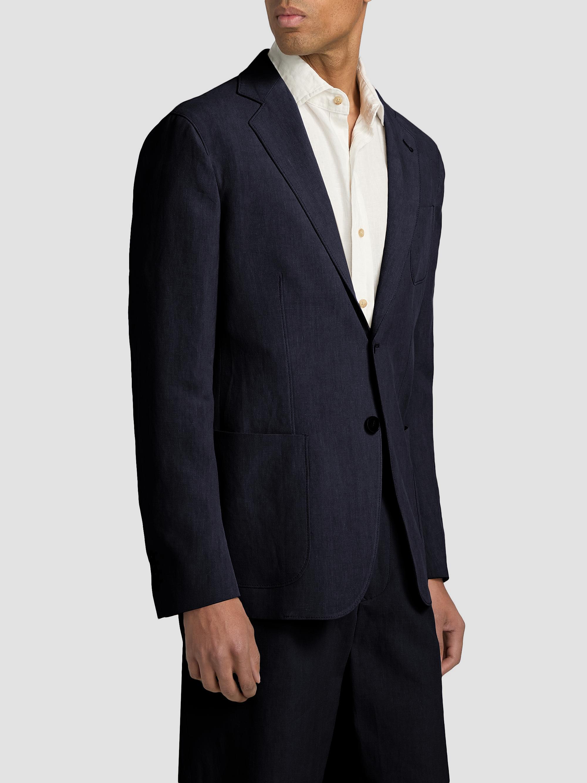 Giorgio Armani Upton Linen Jacket | Saks Fifth Avenue