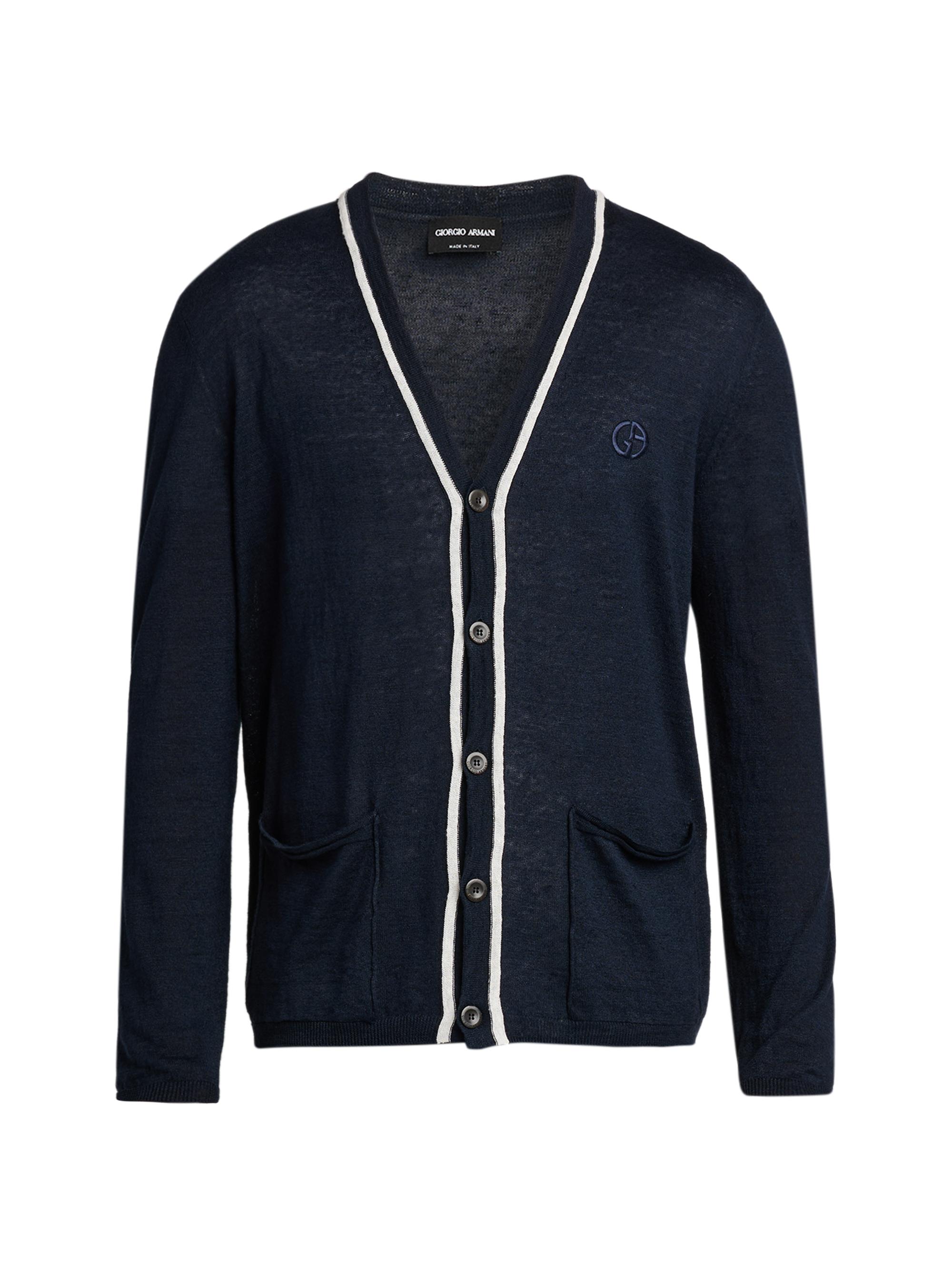 Giorgio Armani Cotton Oversized Sweater | Saks Fifth Avenue