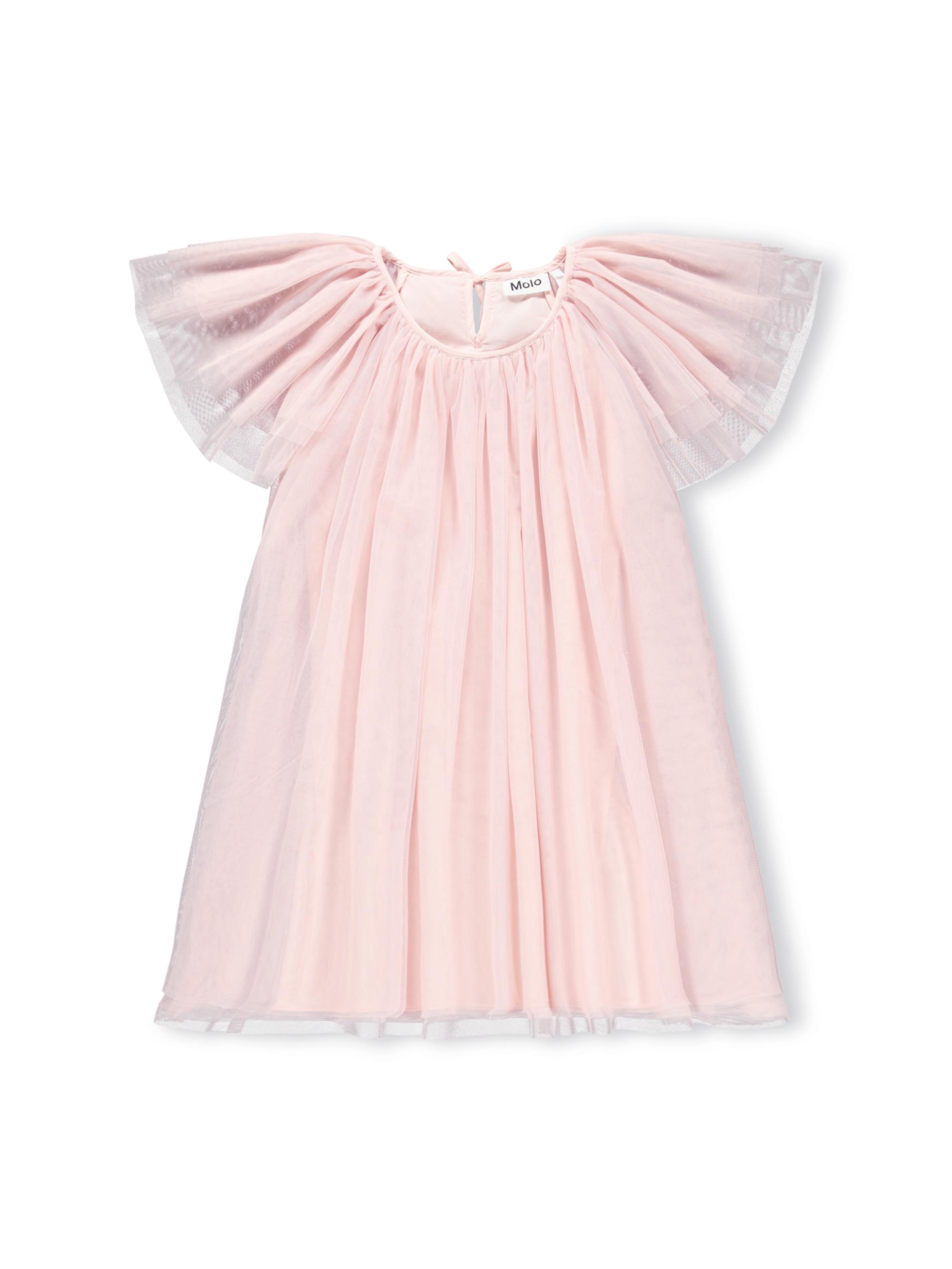 Molo Little Girl's & Girl's Tulle Babydoll Dress - Petal Blush