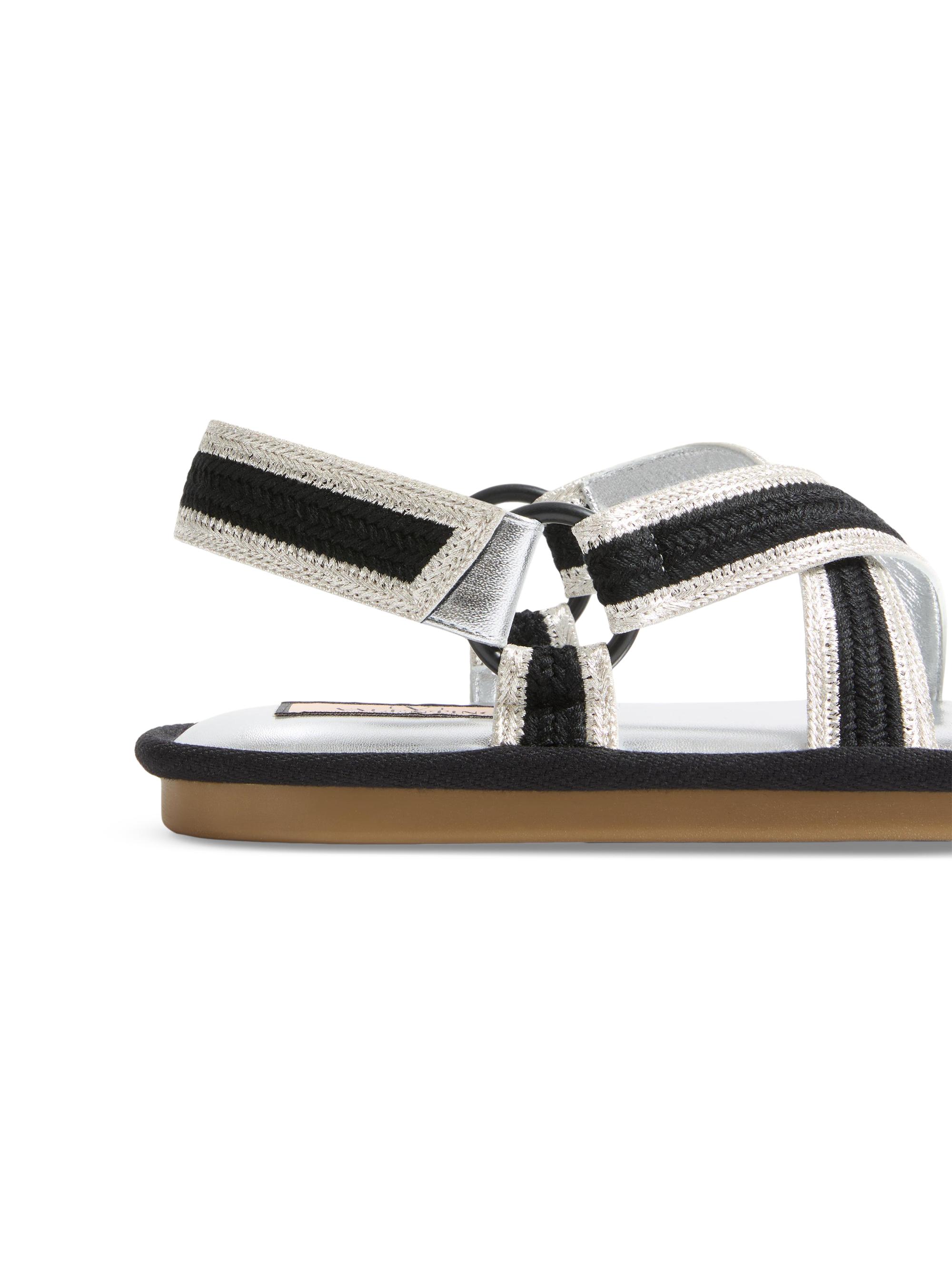 Valentino Garavani Lake Powell Sandals with Crochet Embroidery