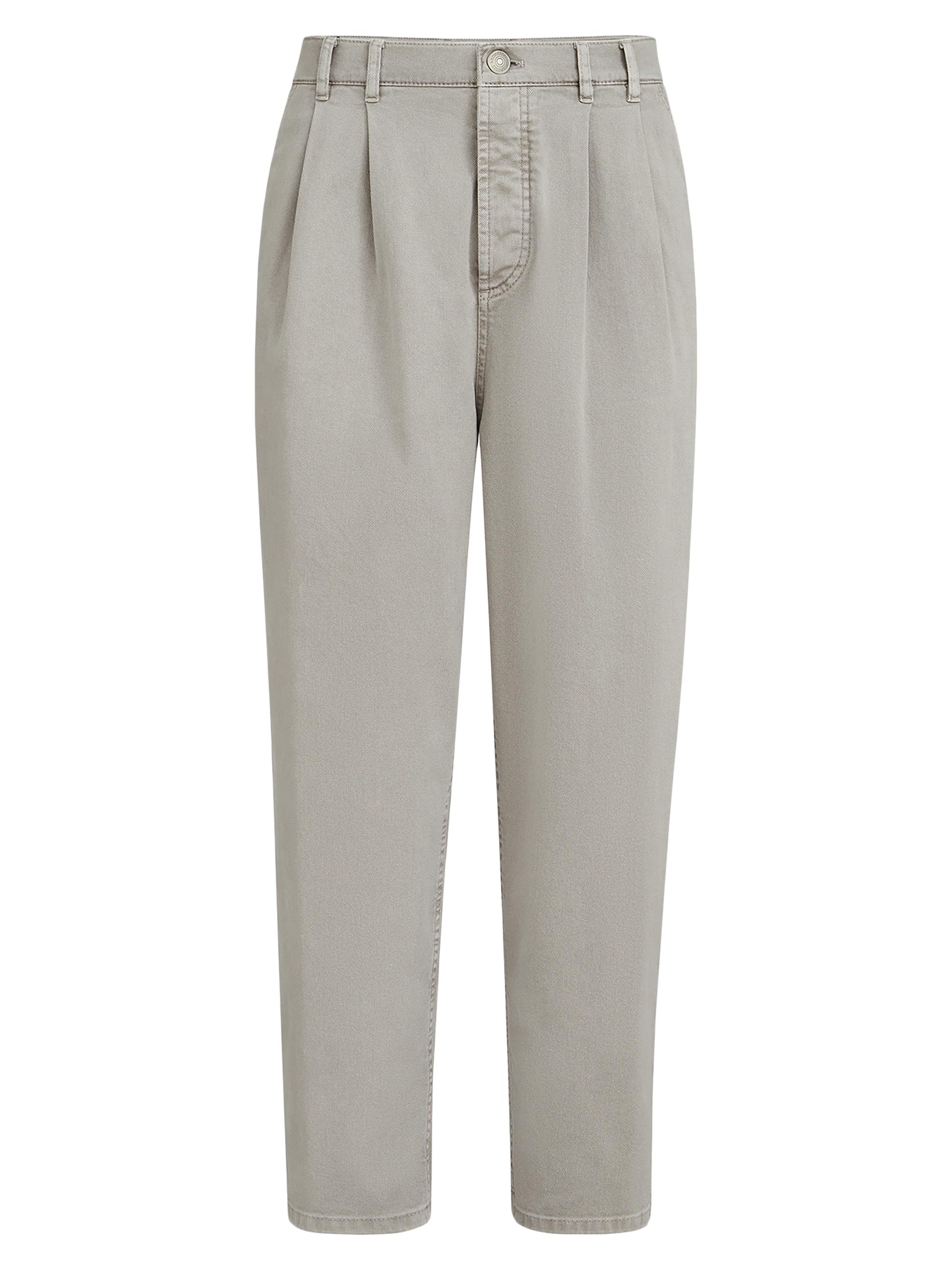 Brunello Cucinelli Men's Garment Dyed Iconic Fit Five Pocket Trousers - Mud