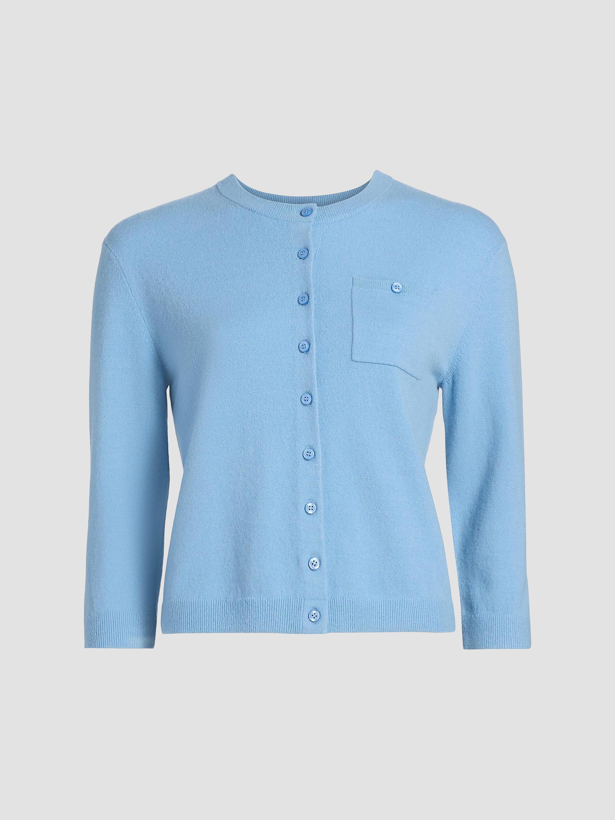 Vince Pocket-Detail Wool-Cashmere Cardigan | Saks Fifth Avenue