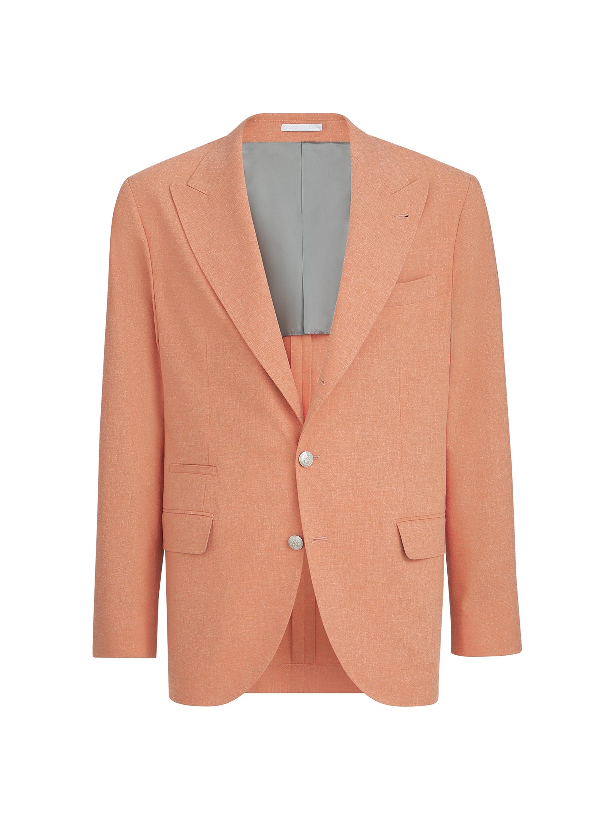 Brunello Cucinelli Virgin Wool, Cotton and Silk Mouliné