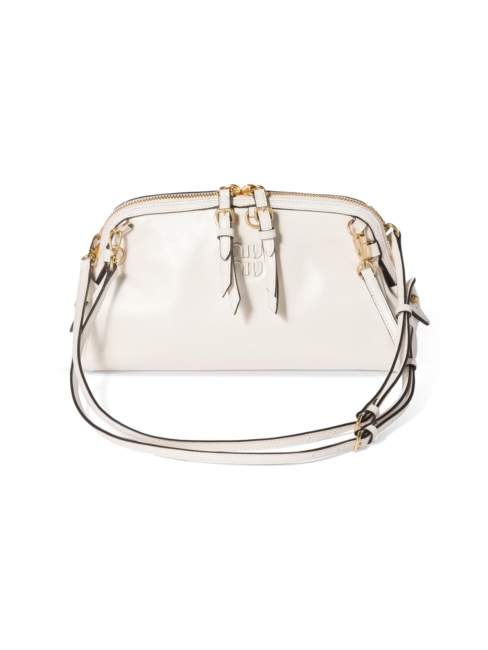 Miu Miu Nappa Leather Pouch | Saks Fifth Avenue