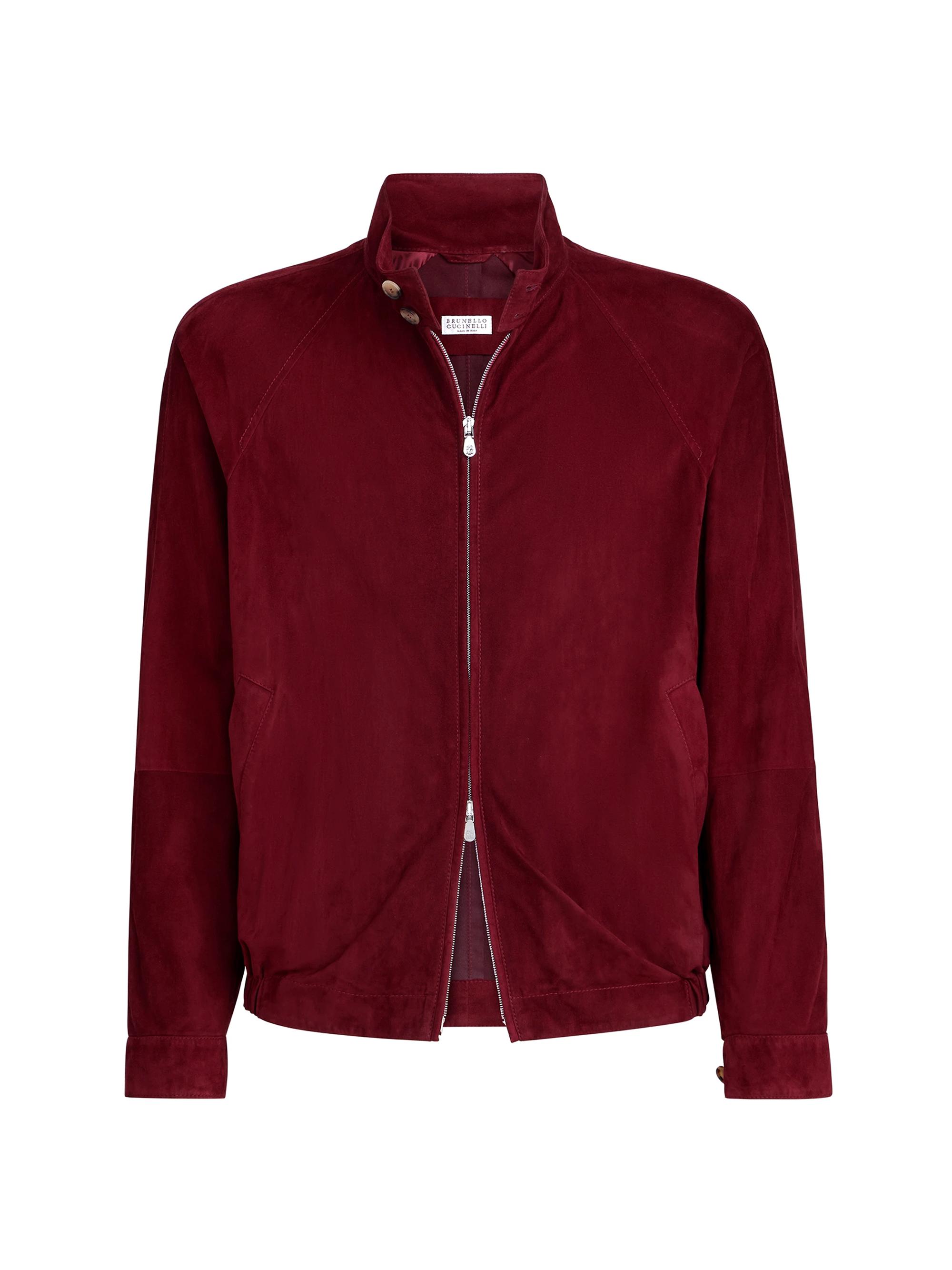 d*7様 BRUNELLO CUCINELLI ジャケット 6 Brunello Cucinelli Suede Unlined Jacket with Stand Collar | Saks