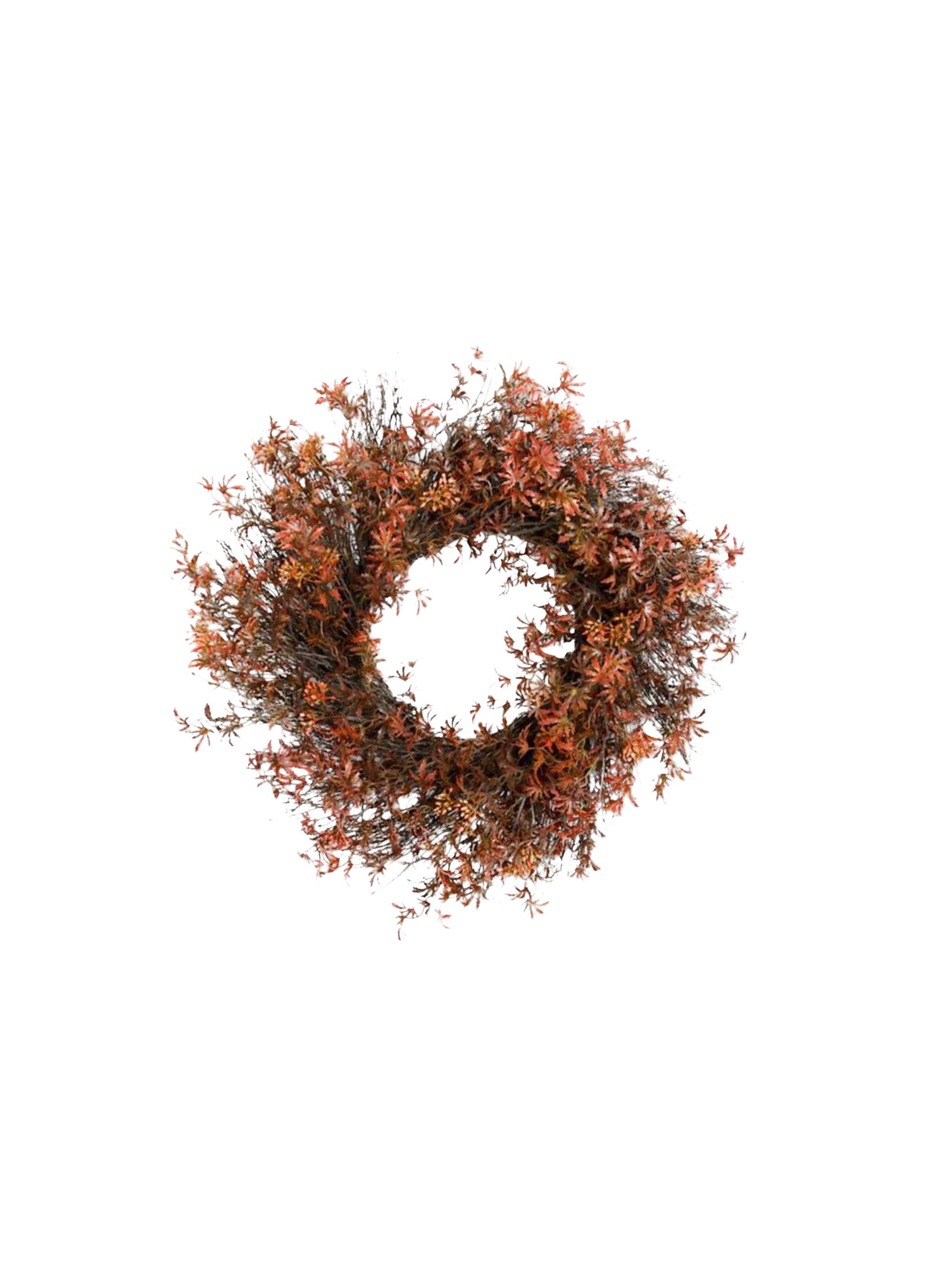 CocoBella Amelie Autumn Wreath - Orange