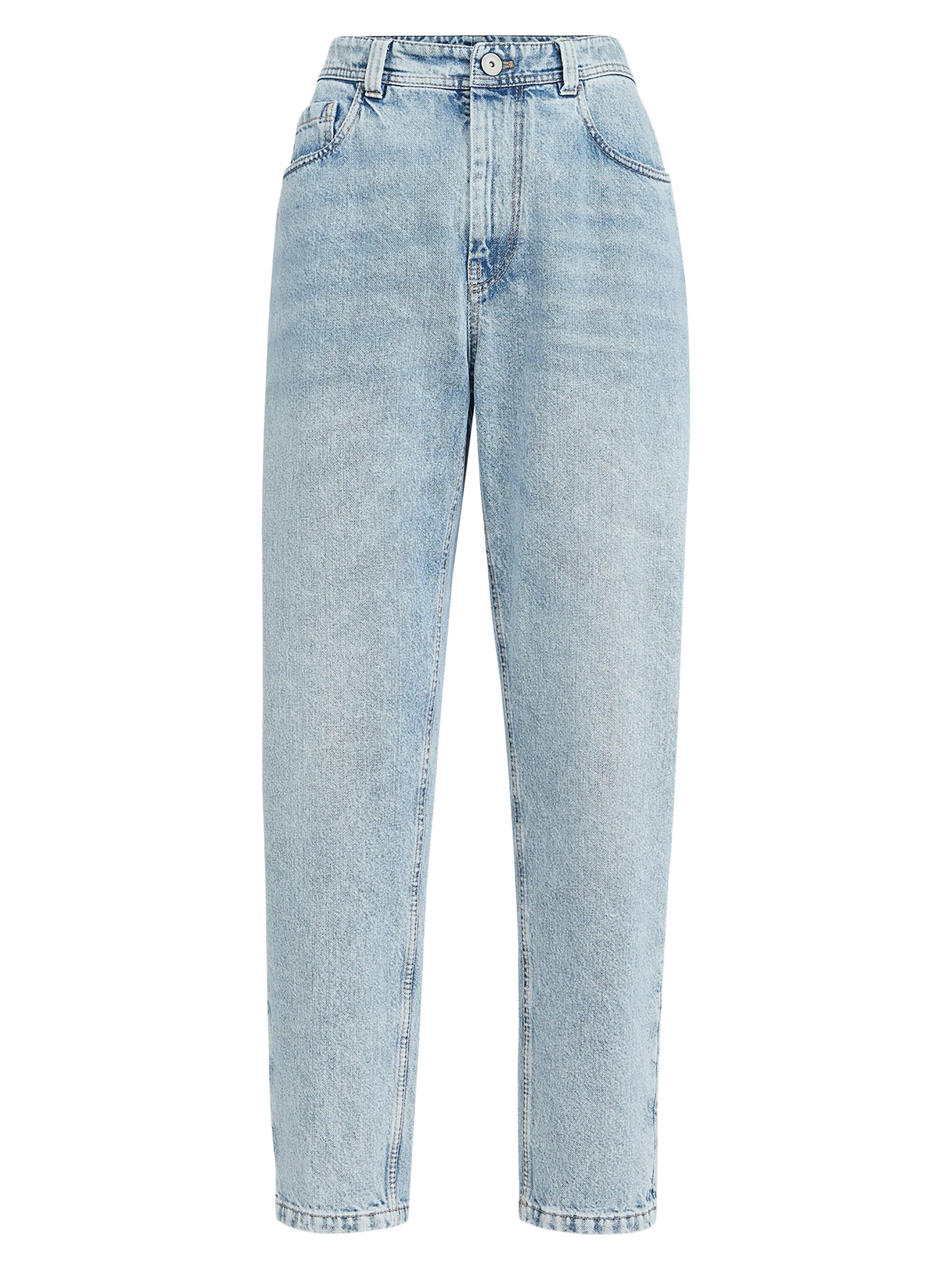 Brunello Cucinelli Authentic Denim Baggy Tapered Trousers | Saks