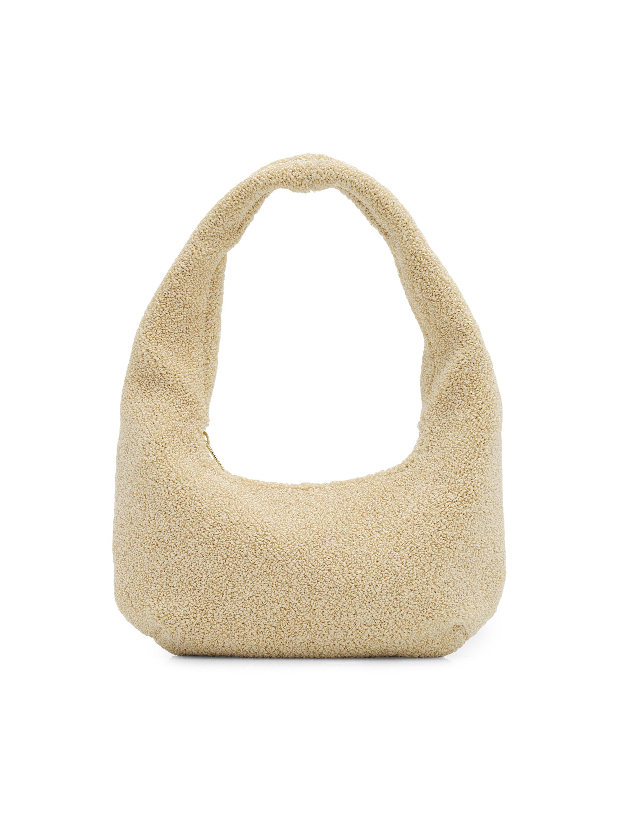 Mansur Gavriel Women's Gnocchi Mini Faux-Shearling Shoulder Bag - Jasmine