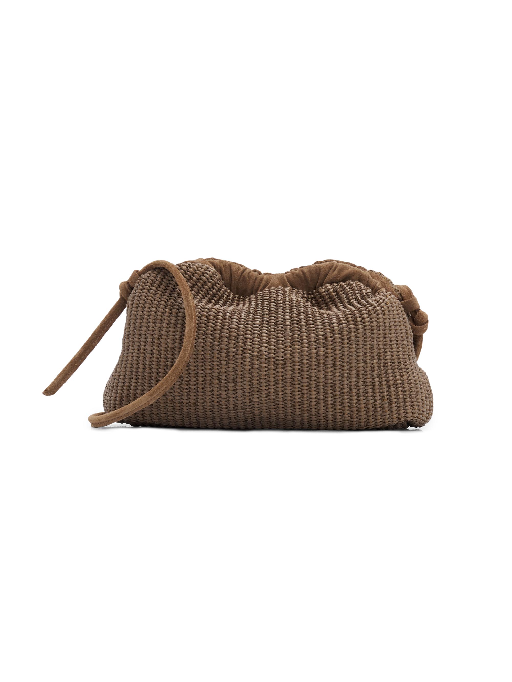 Mansur Gavriel Women's Cloud Mini Raffia Clutch - Anise