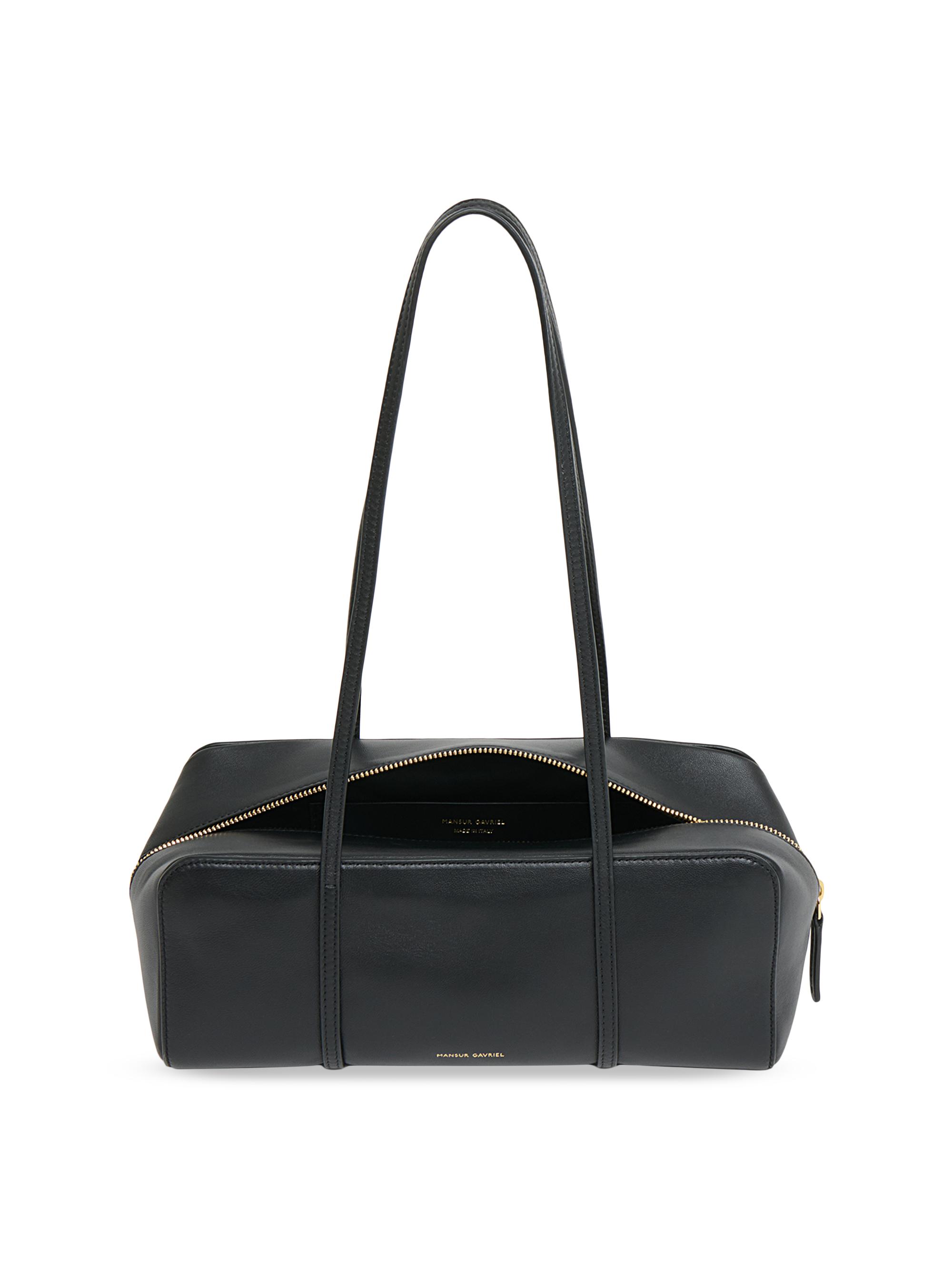 Mansur Gavriel Filo Leather Shoulder Bag | Saks Fifth Avenue