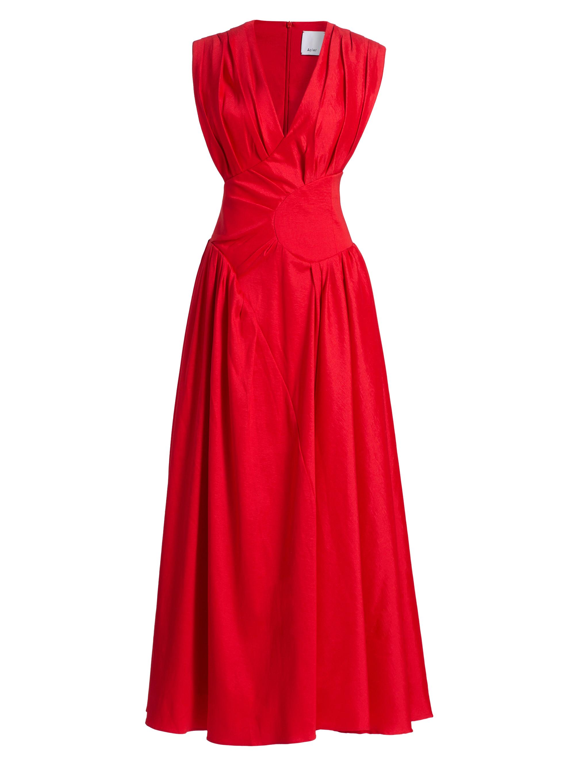 Innoxhill Pleated Maxi Dress