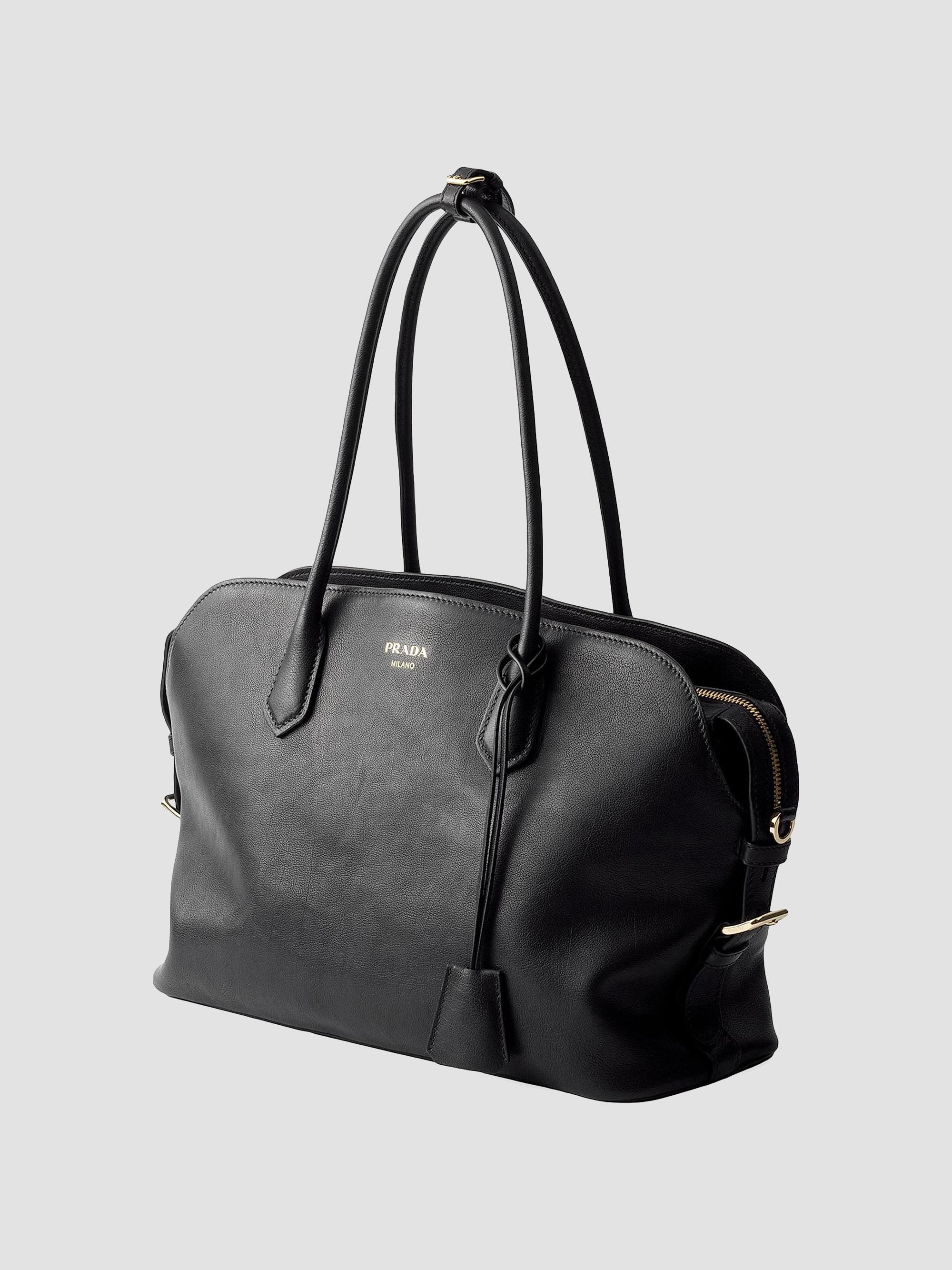 【正規品】PRADA Leather Tote Bag Prada Large Leather Tote Bag | Saks Fifth Avenue