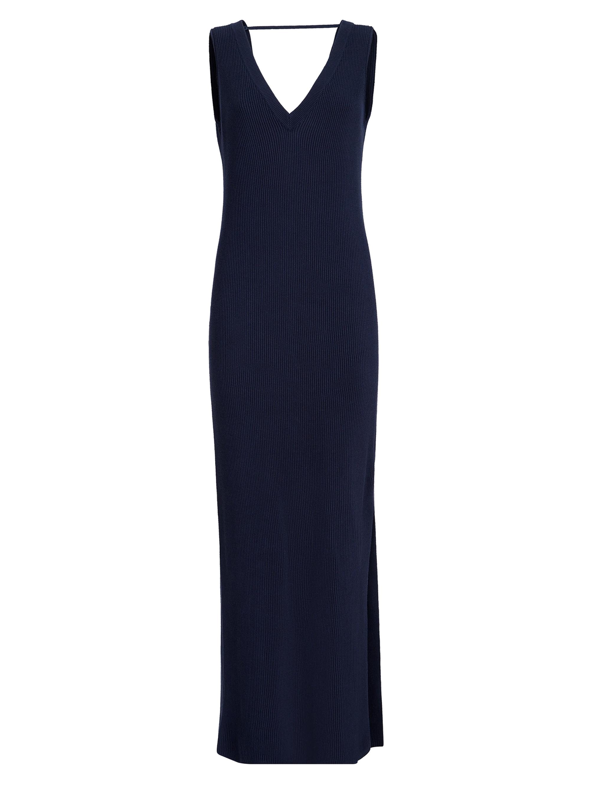 Brunello Cucinelli Women's Rib Knit Dress - Blue - Casual dresses