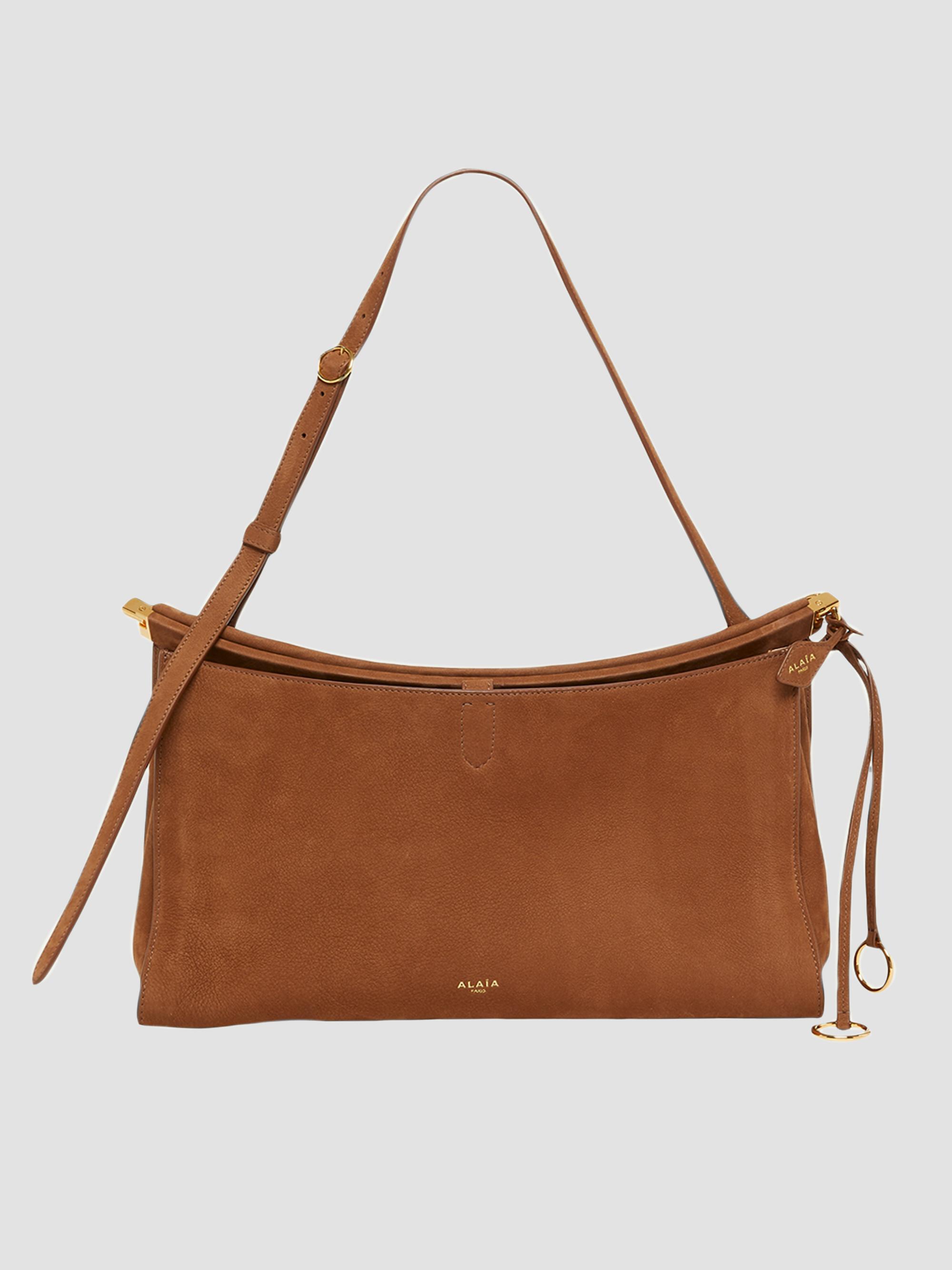 ALAIA Women's Le Click  Pocket Shoulder Bag - Dark Brown | Thumbnail 7