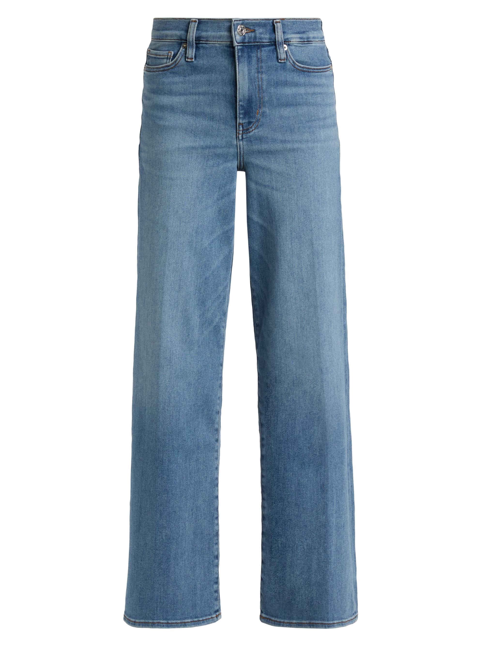 FRAME Women's Le Slim High-Rise Wide-Leg Jeans - Clue