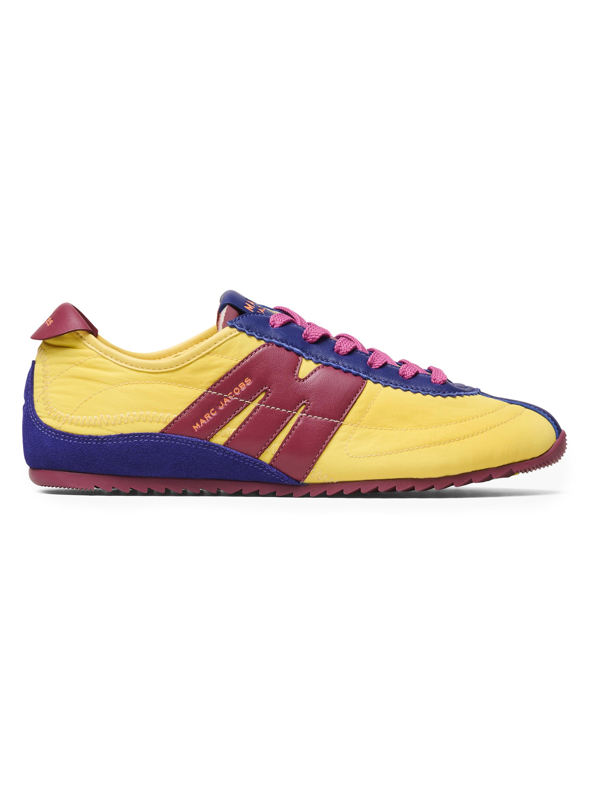 Marc Jacobs Women's The Bleeker 400 Leather Runner Sneakers - Bumblebee Multi