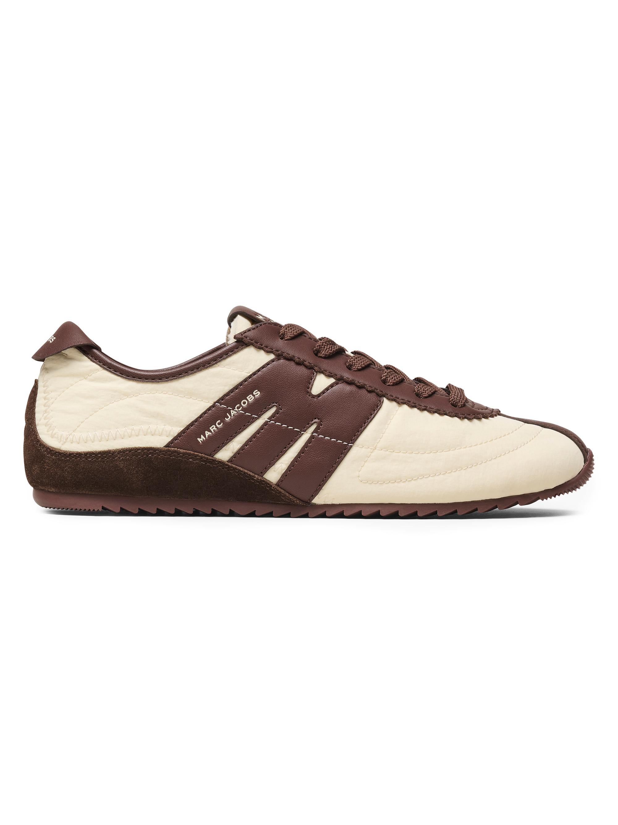 Marc Jacobs Women's The Bleeker 400 Leather Runner Sneakers - Short Bread Multi