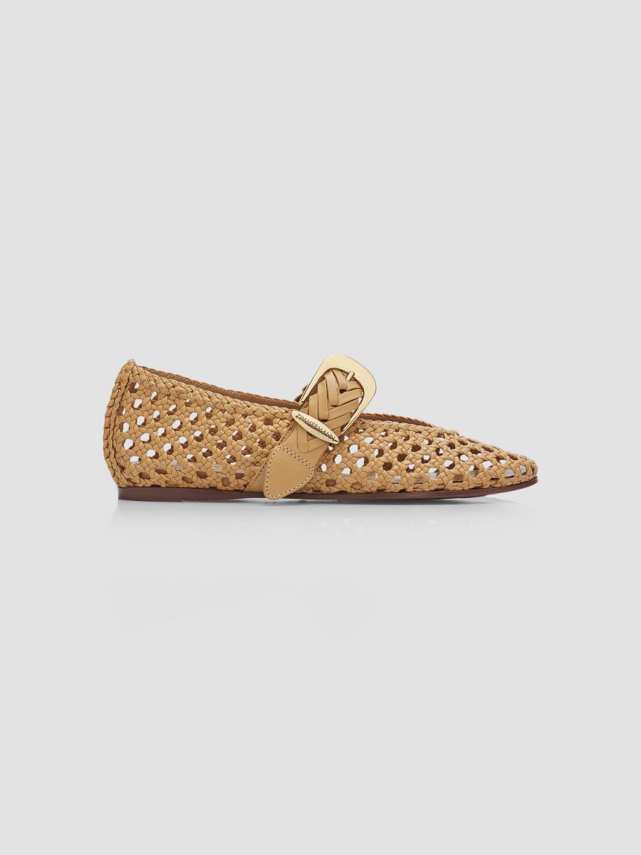 Zimmermann Alchemy Leather Ballerina Flats | Saks Fifth Avenue