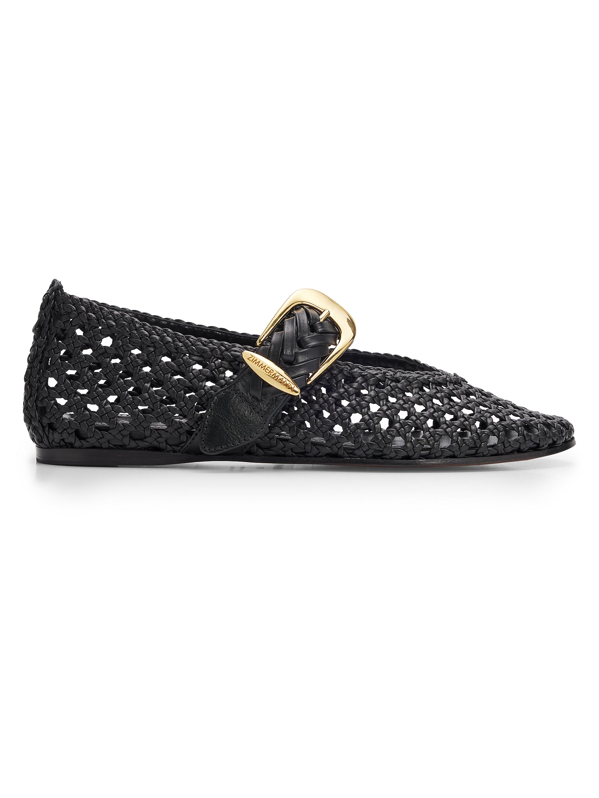Staud Nell Crochet Flats | Saks Fifth Avenue