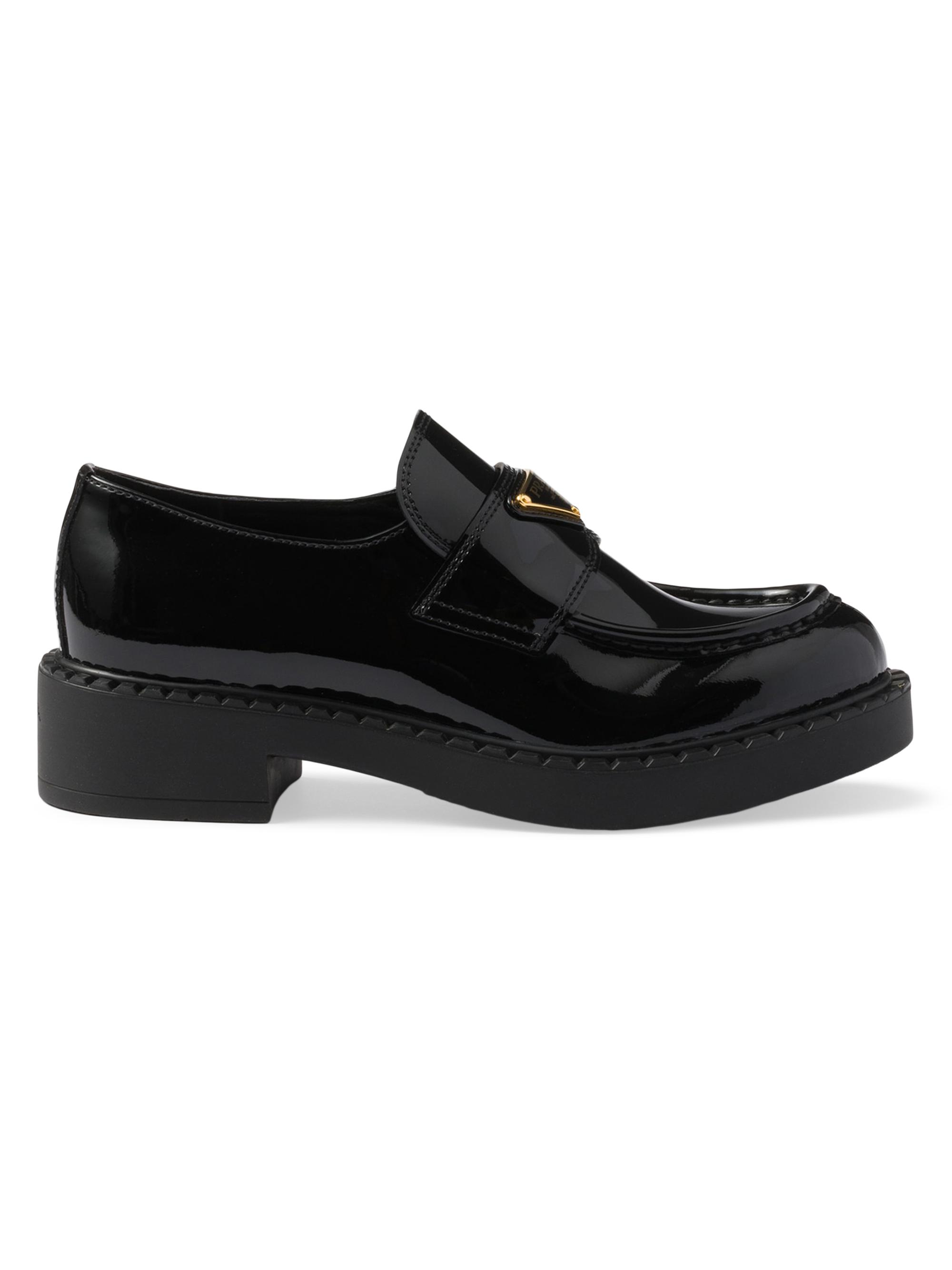 Prada Patent-Leather Loafers | Saks Fifth Avenue