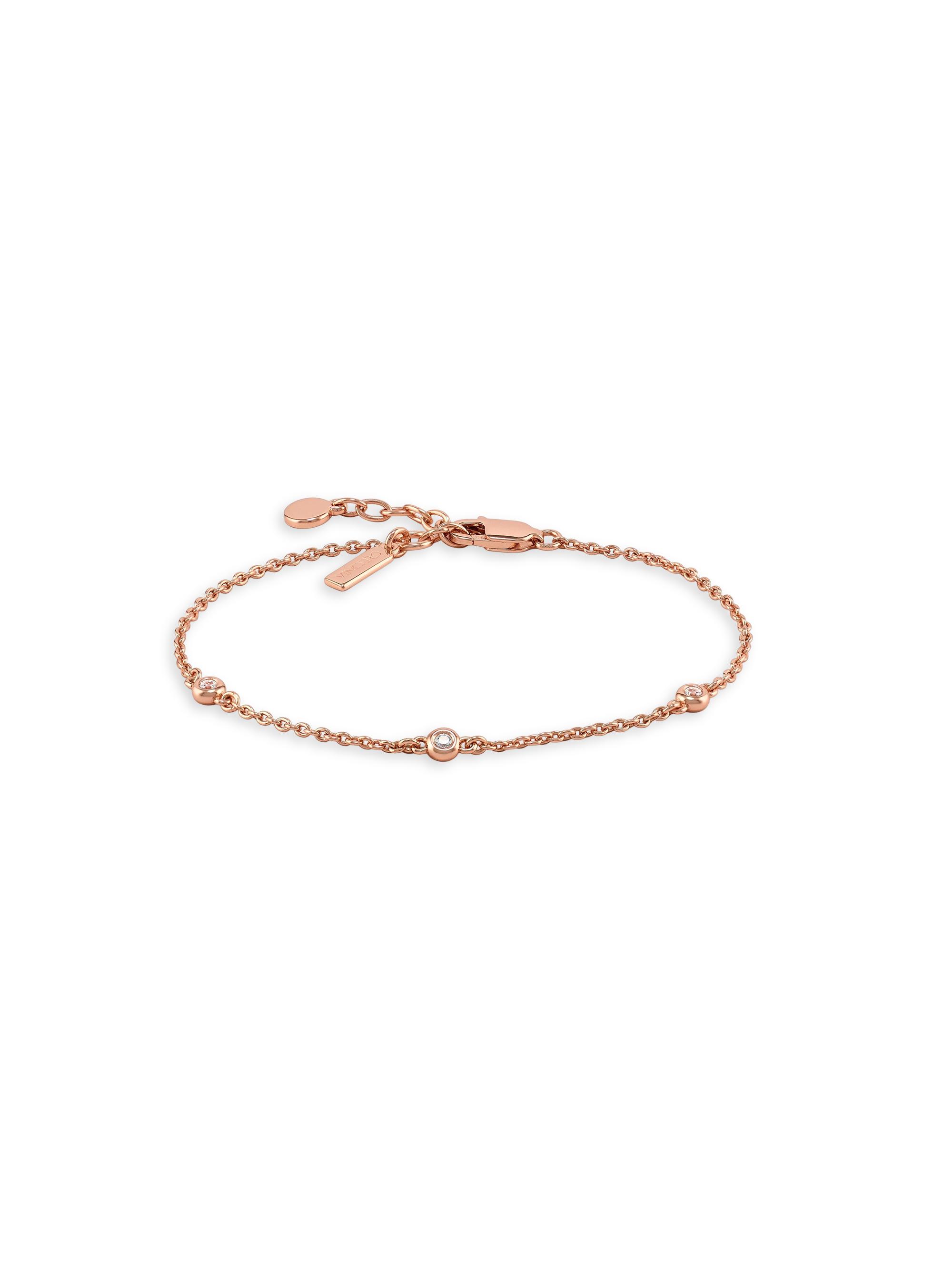 Vincero Women's The Sapphire Trio Bracelet - Rose Gold