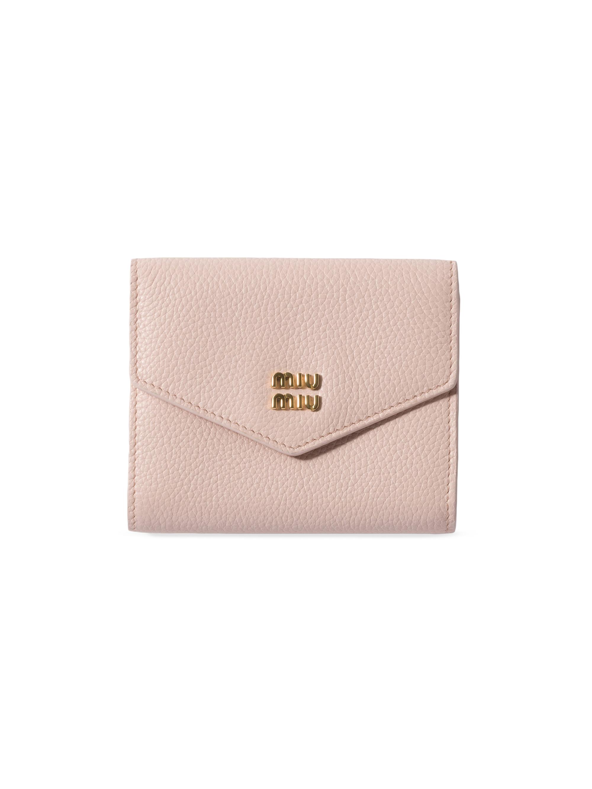 Miu Miu Women's  Leather Wallet - Light Pink