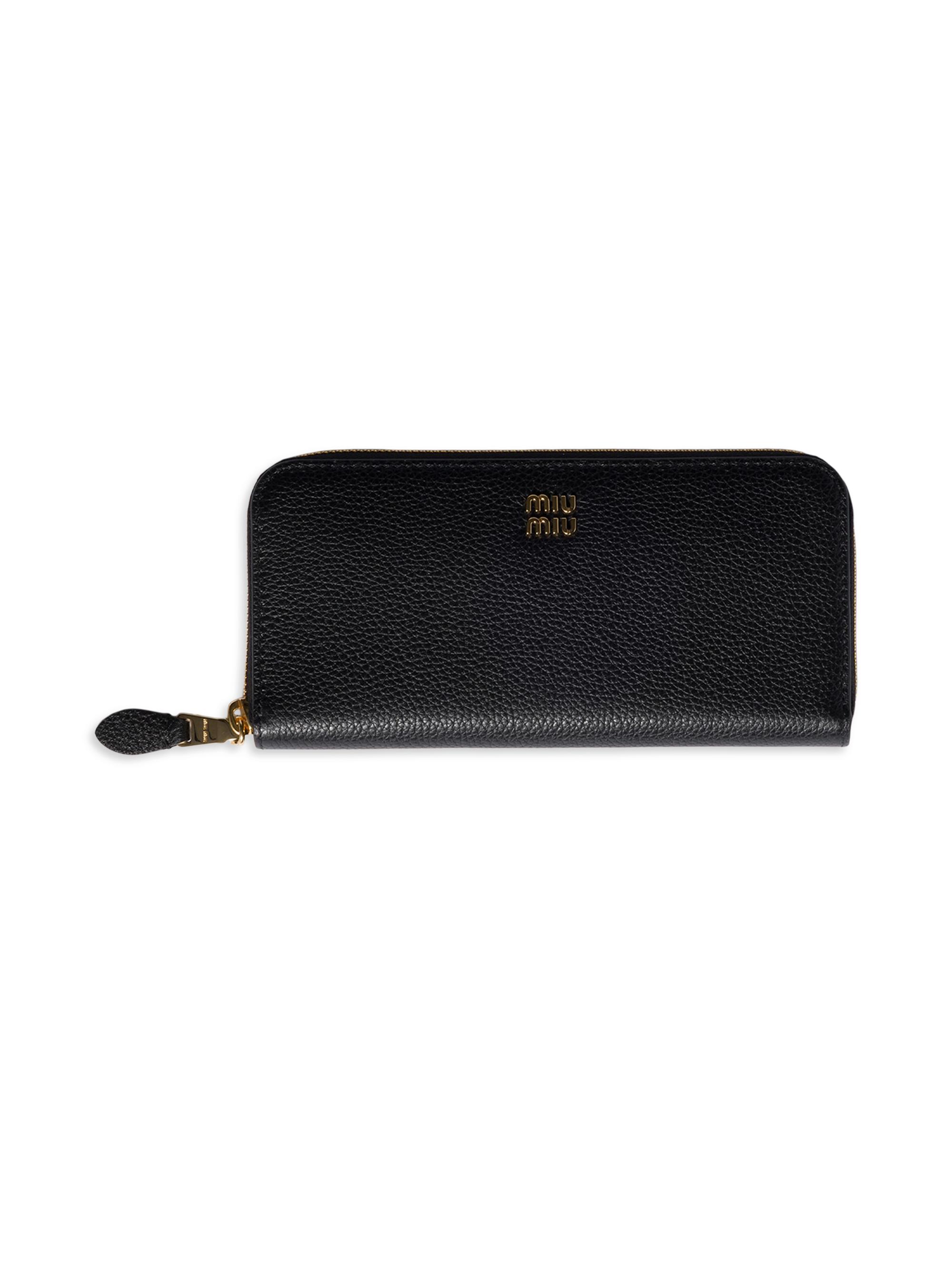 Prada Large Saffiano Leather Wallet | Saks Fifth Avenue