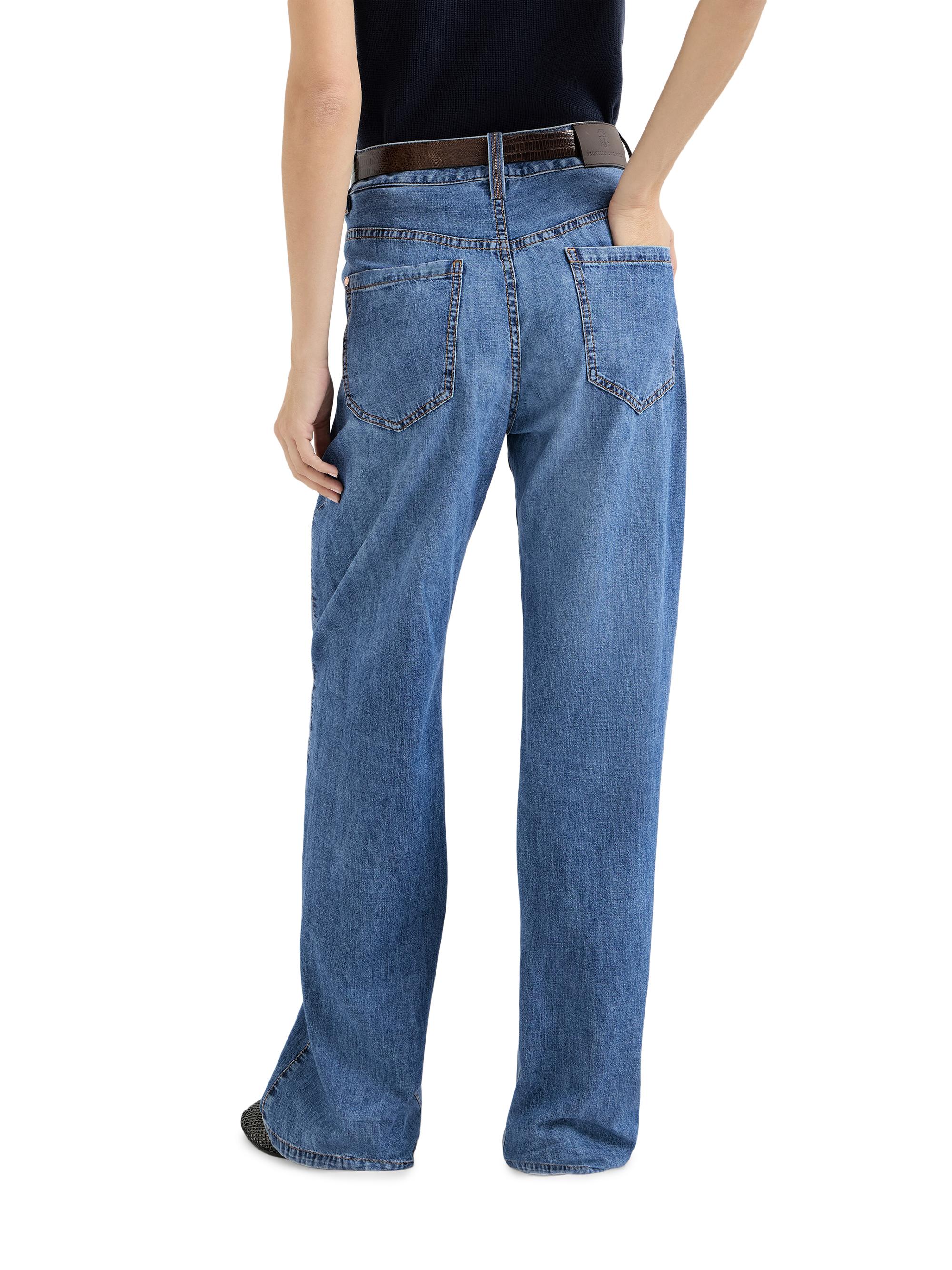 Brunello Cucinelli Lightweight Denim Contemporary Loose Jeans