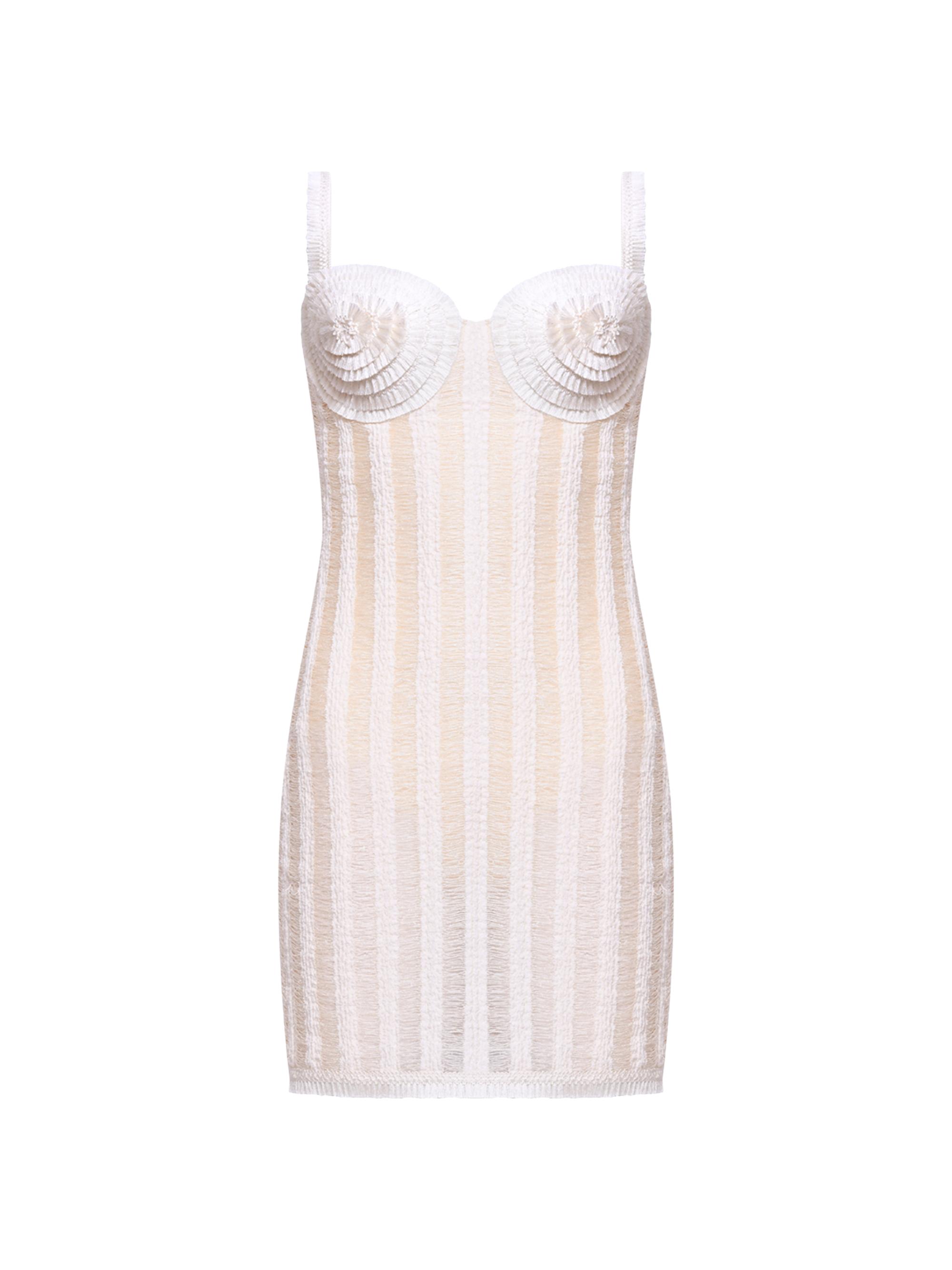 PatBO Women's Celeste Knit Minidress - Off White