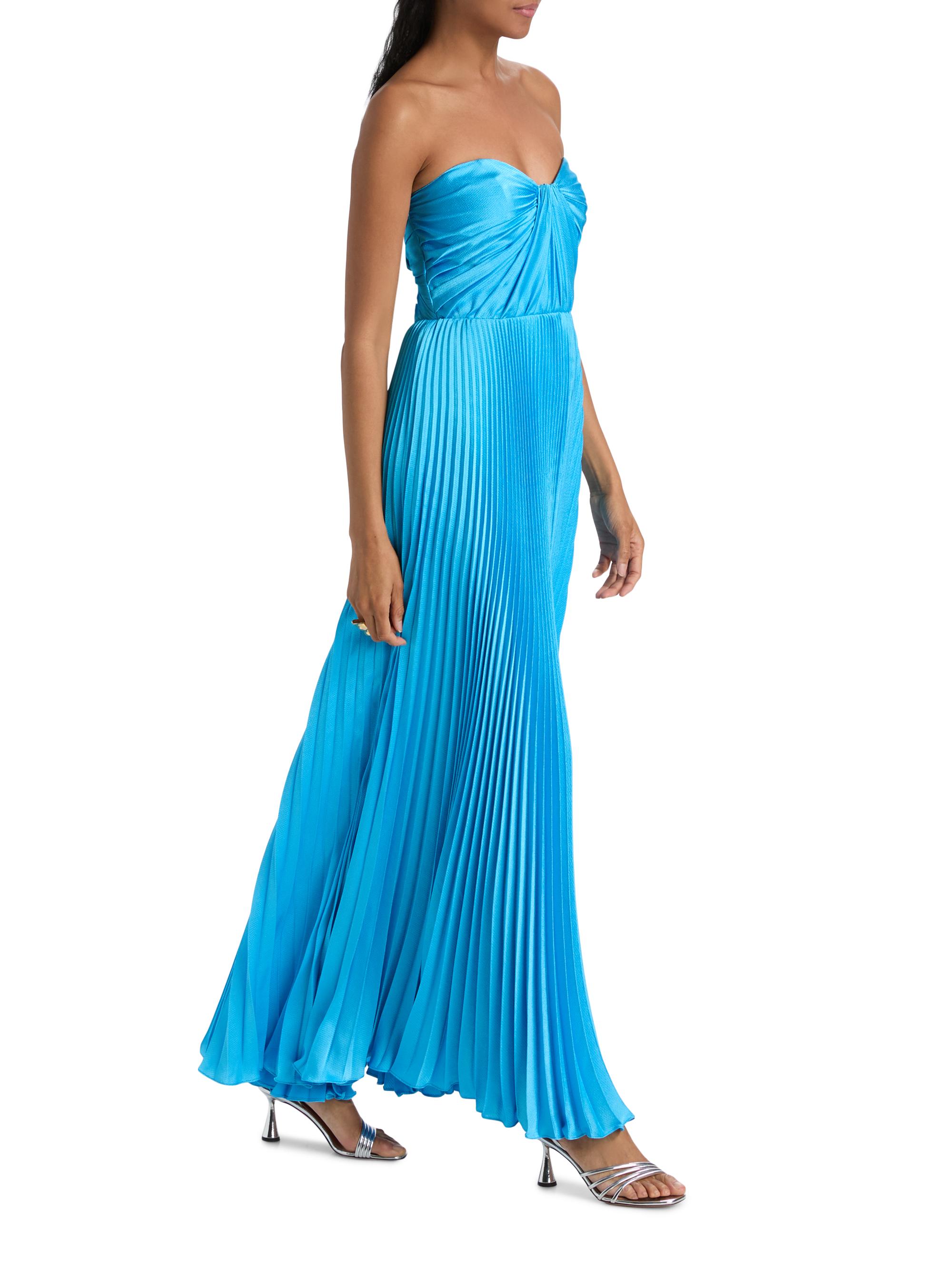 as it may pleated satin sleeveless maxi dress Express Women's Satin Strappy Pleated V-Neck Sleeveless Cutout Maxi Dress in Black Medium