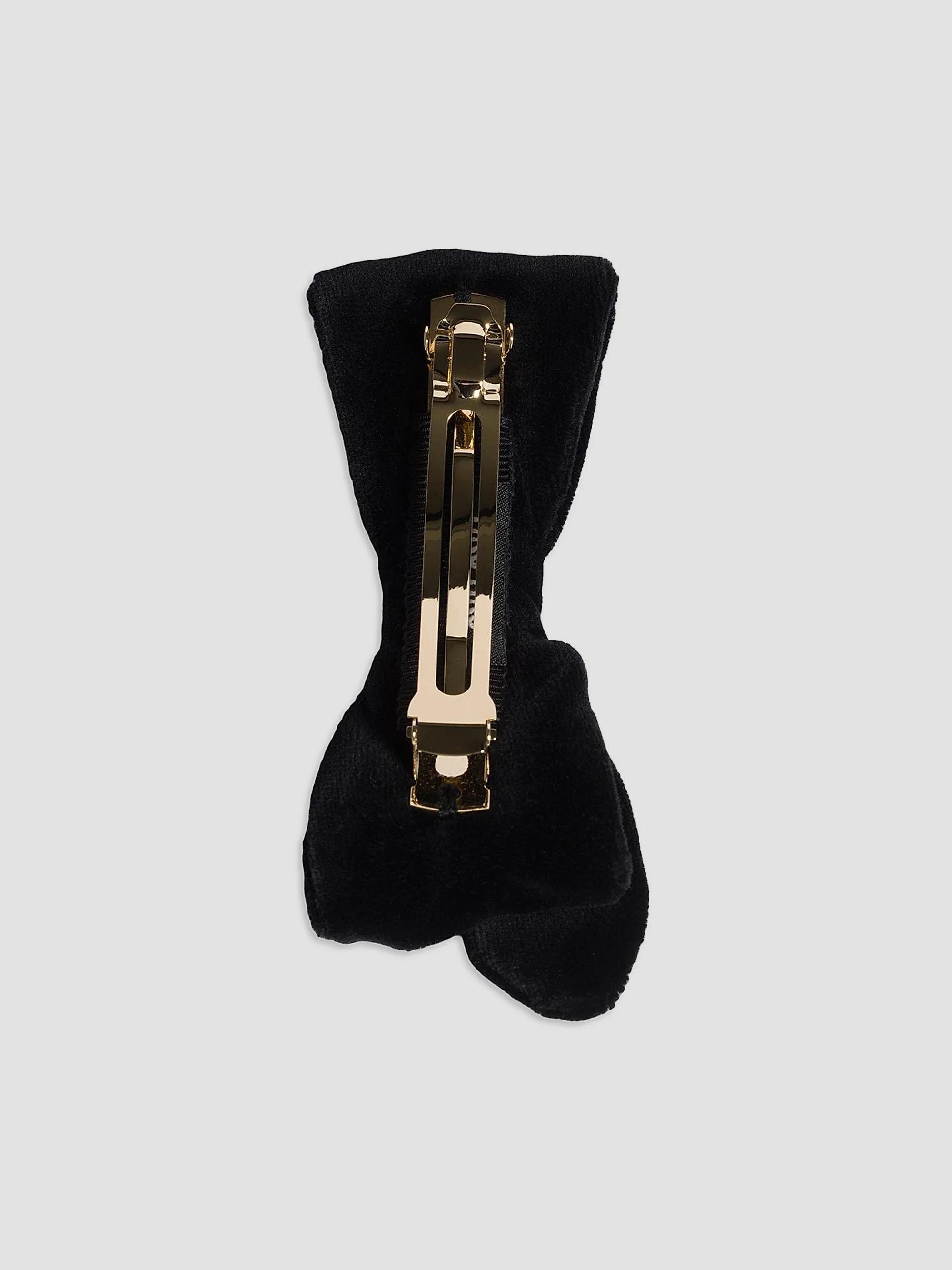 Miu Miu Velvet Hair Clip | Saks Fifth Avenue display picture 1