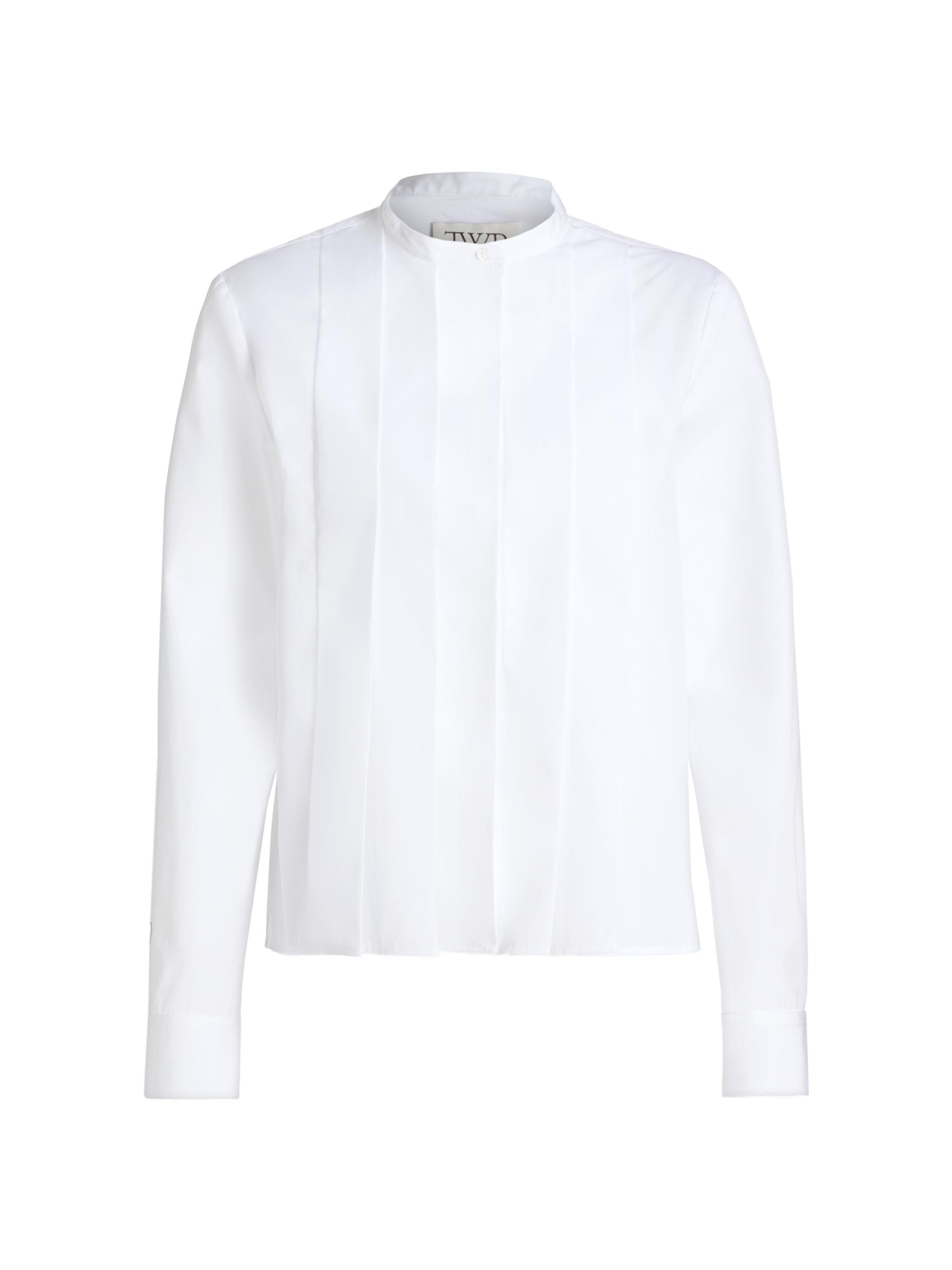 TWP Women's Close Call Cotton Shirt - White