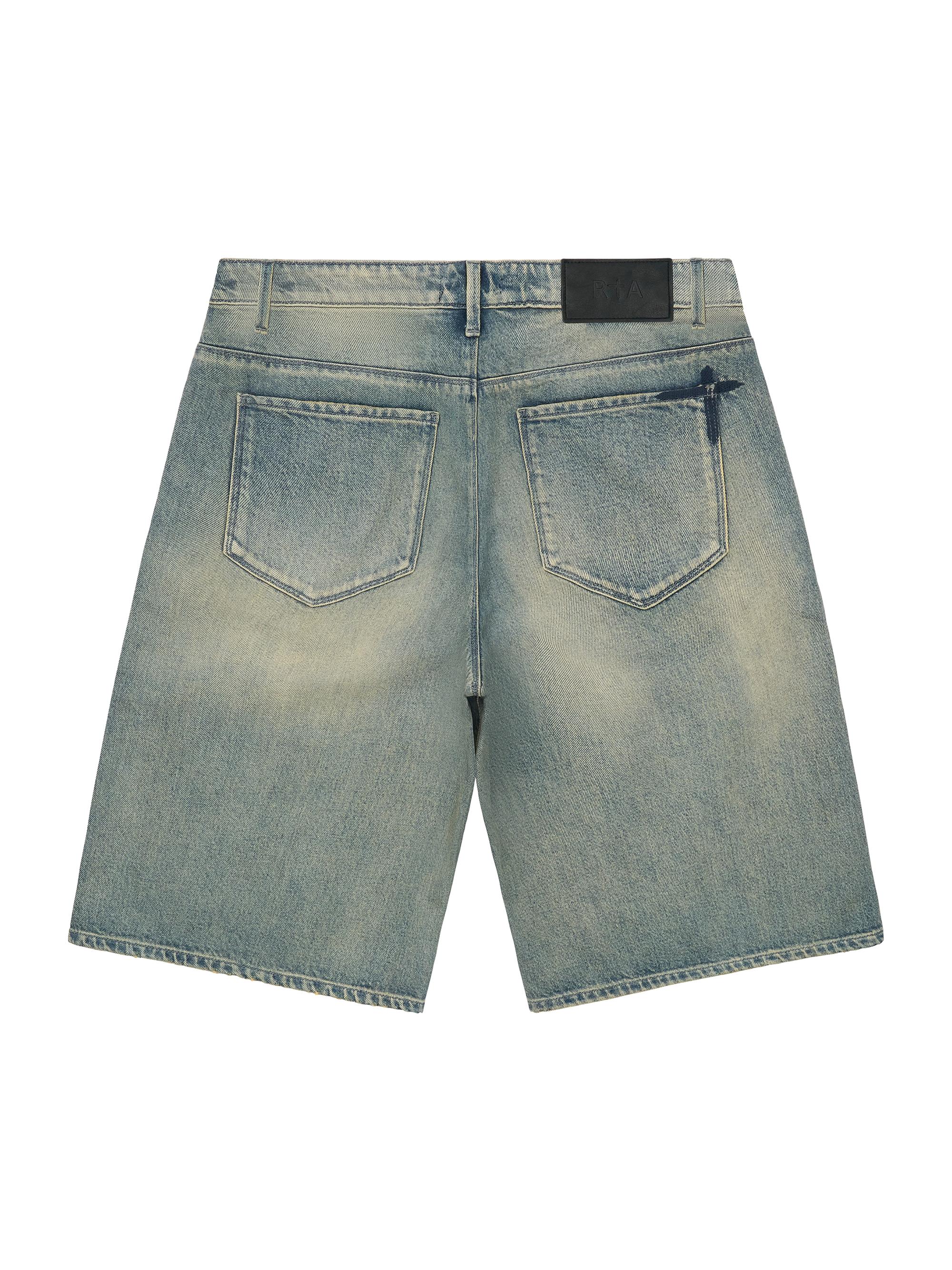 Exodus Gustavo Denim Bermuda Shorts