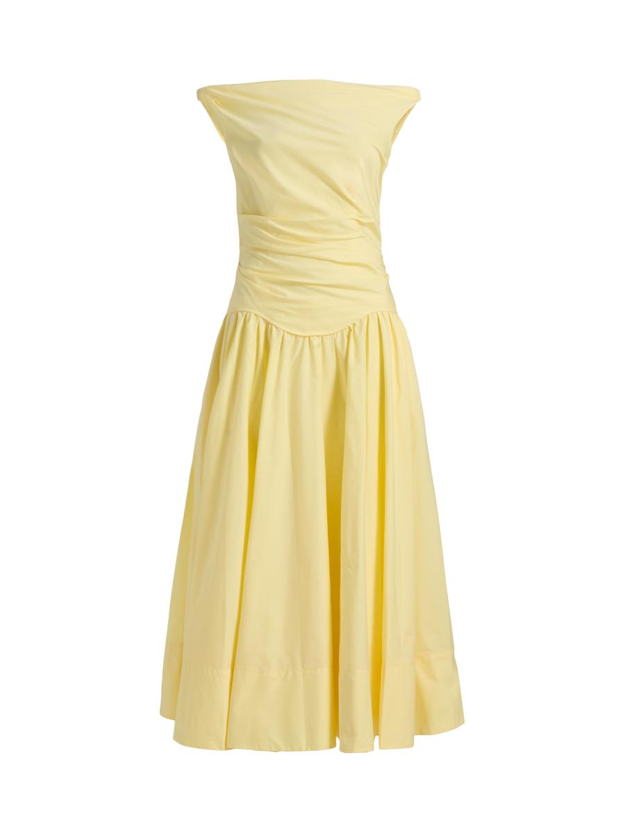 cersei cotton midi dress Cersei Satin Midi Dress