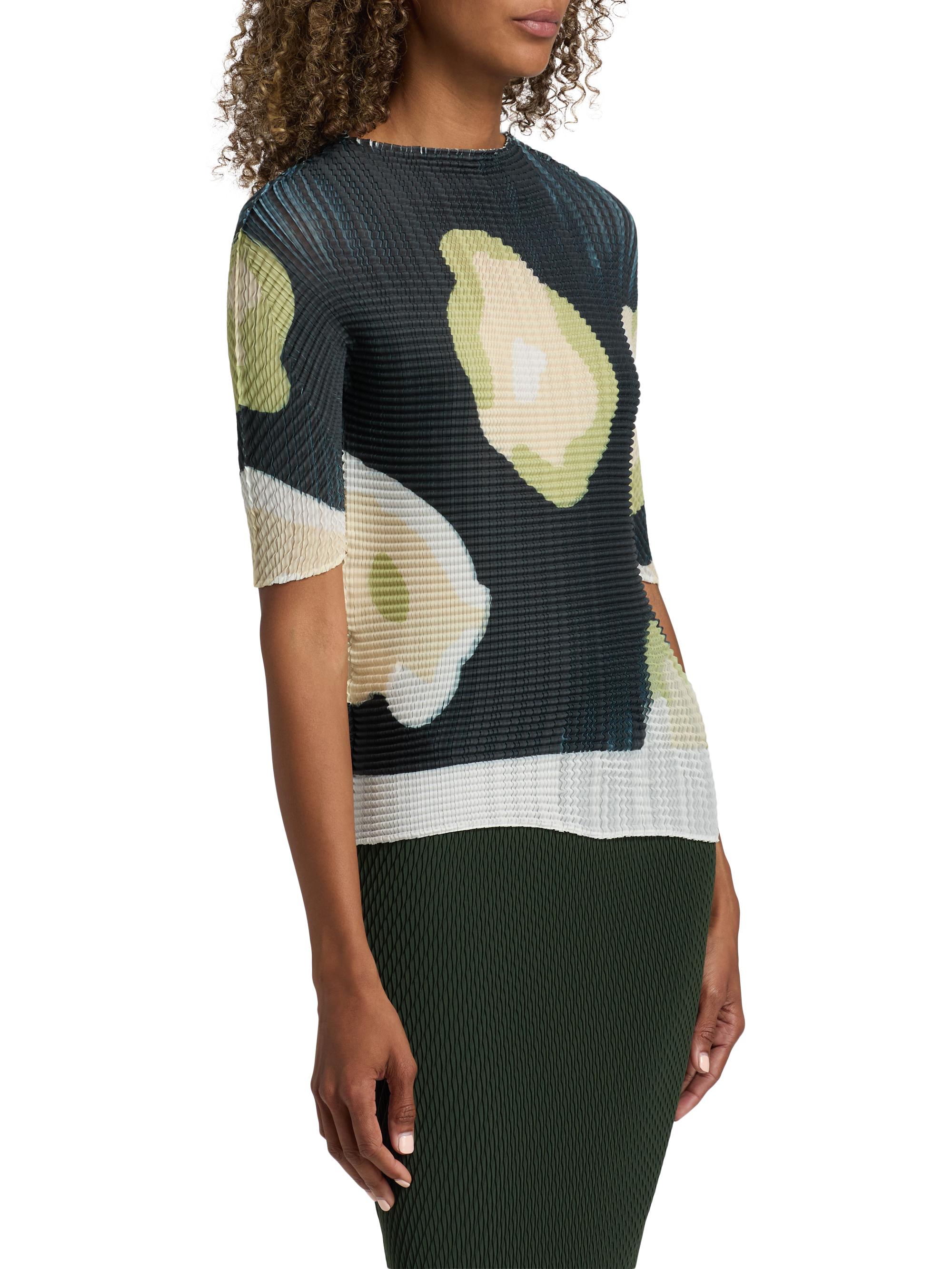 イッシー Issey Miyake Verve Pleats Top | Saks Fifth Avenue