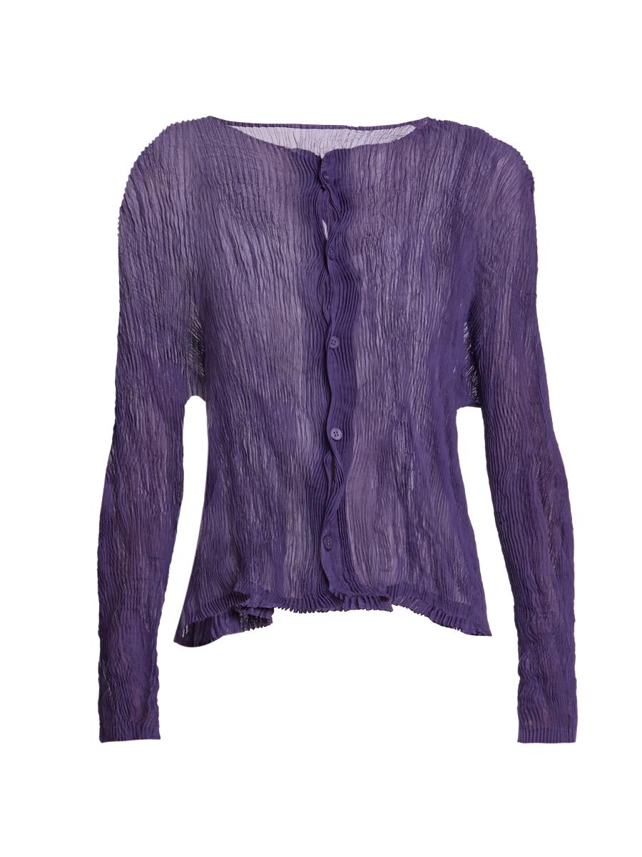 Issey Miyake Chiffon Twist 2 Cardigan | Saks Fifth Avenue