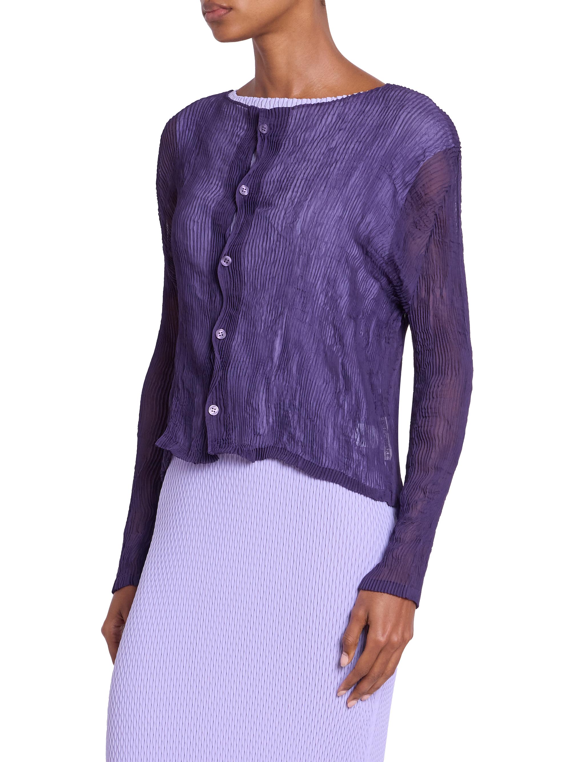 Issey Miyake Chiffon Twist 2 Cardigan | Saks Fifth Avenue