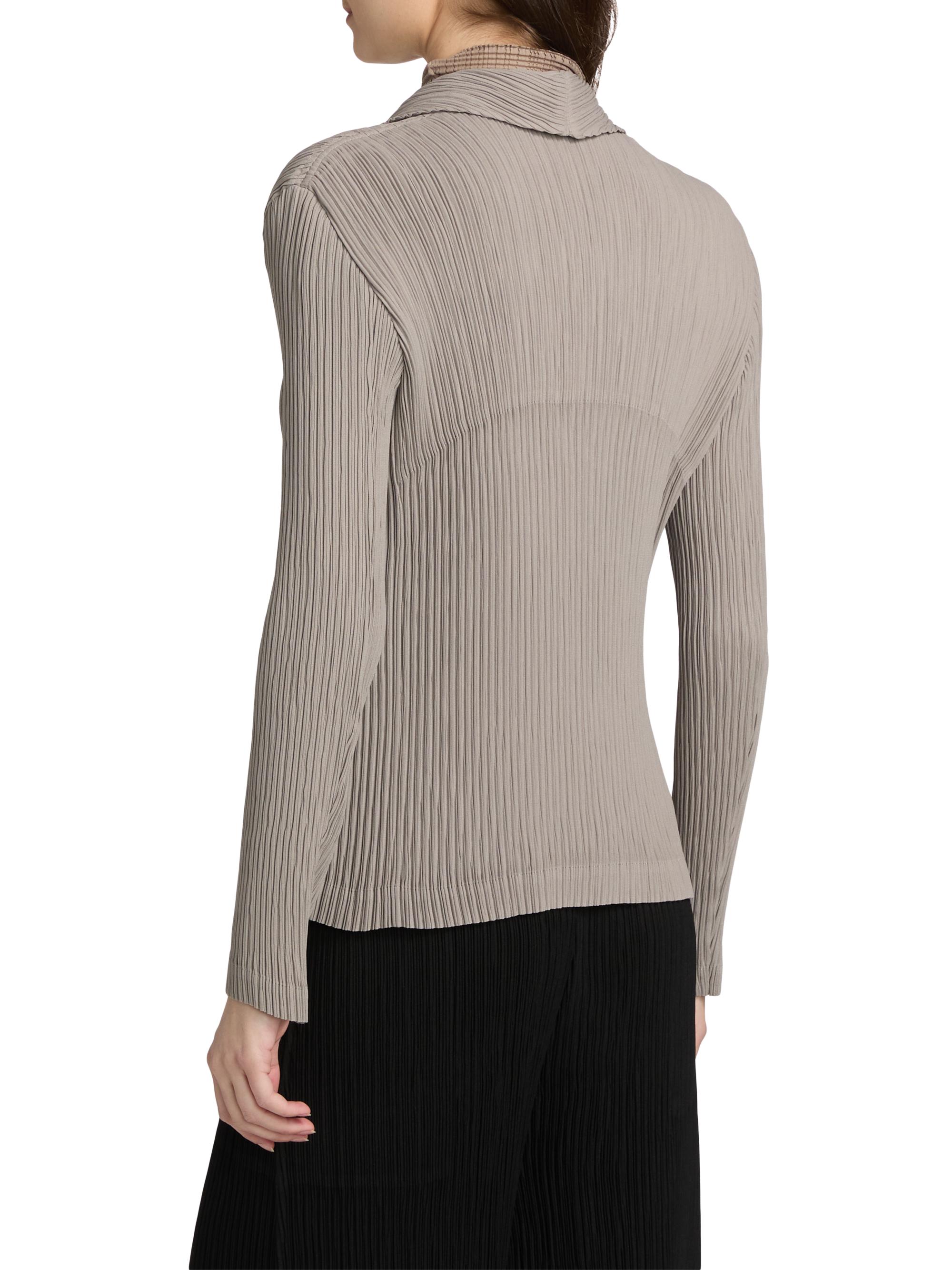 Issey Miyake Hatching Pleated Blazer | Saks Fifth Avenue