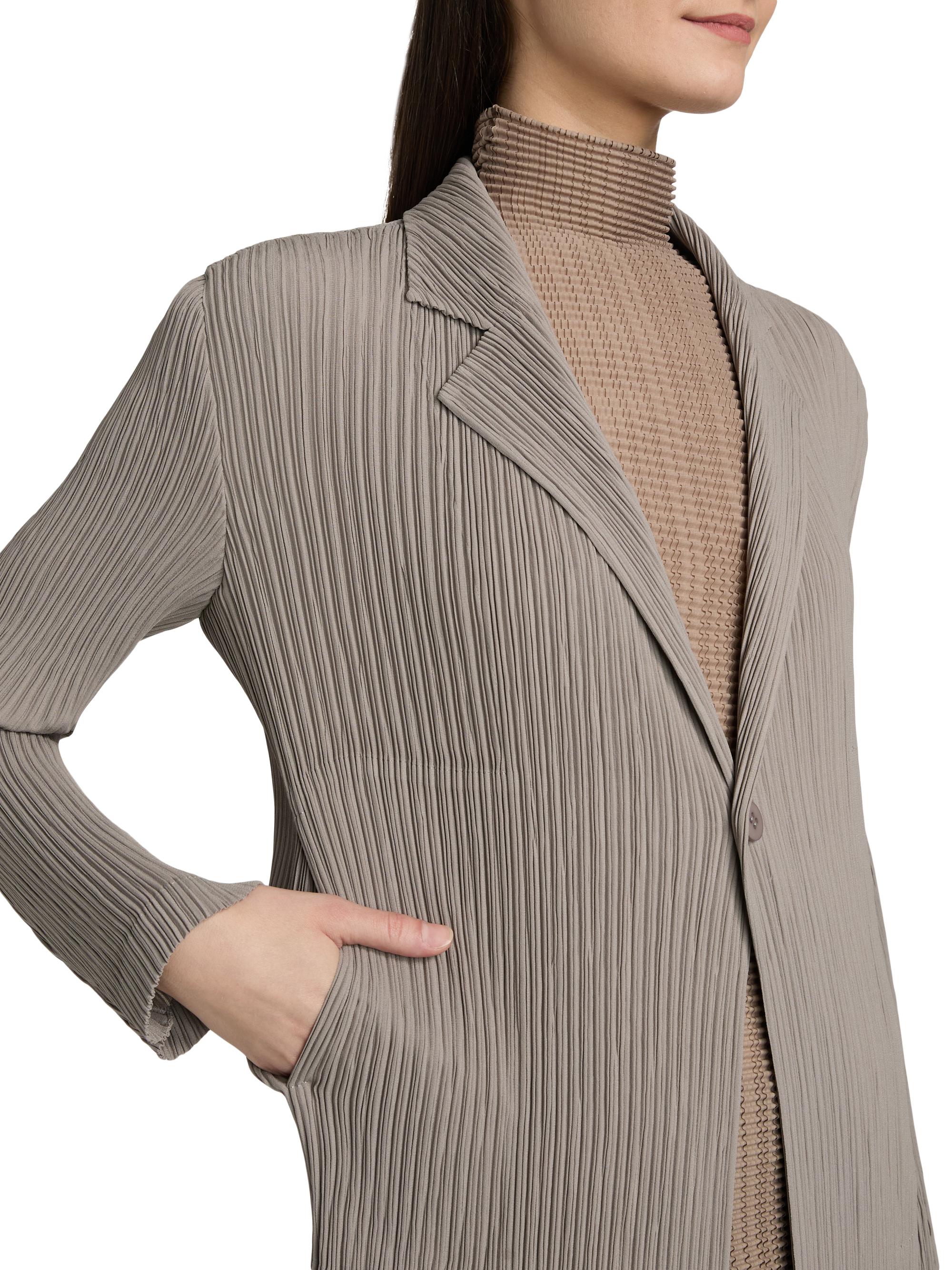 Issey Miyake Hatching Pleated Blazer | Saks Fifth Avenue