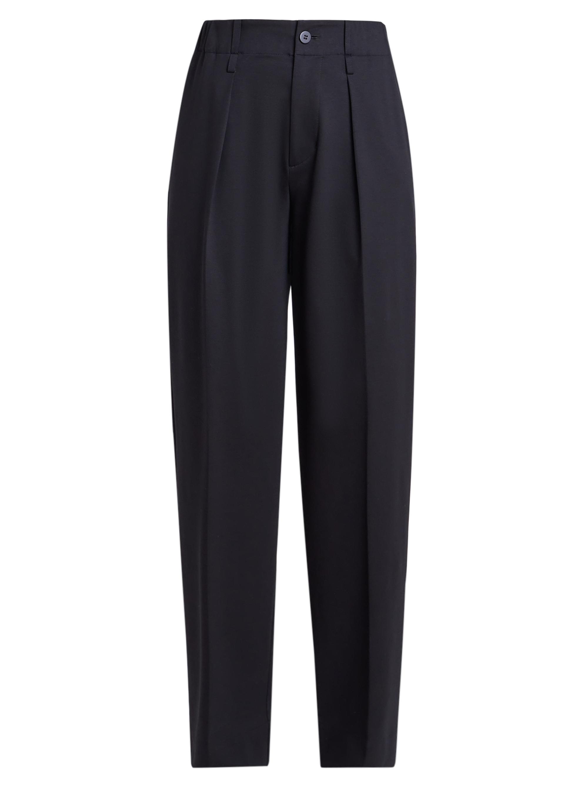 Giorgio Armani Satin Linen-Silk Pants | Saks Fifth Avenue
