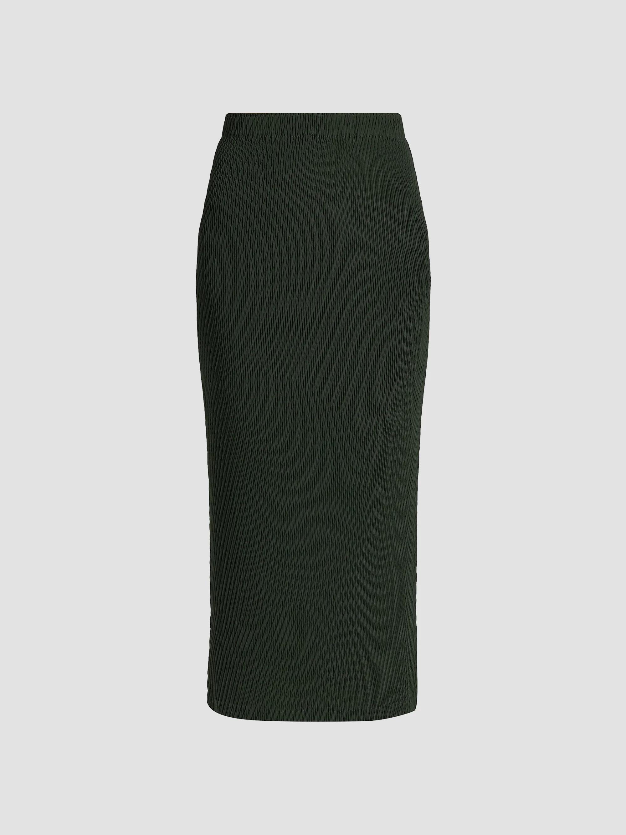 Issey Miyake Rhombus Pleats Midi-Skirt | Saks Fifth Avenue
