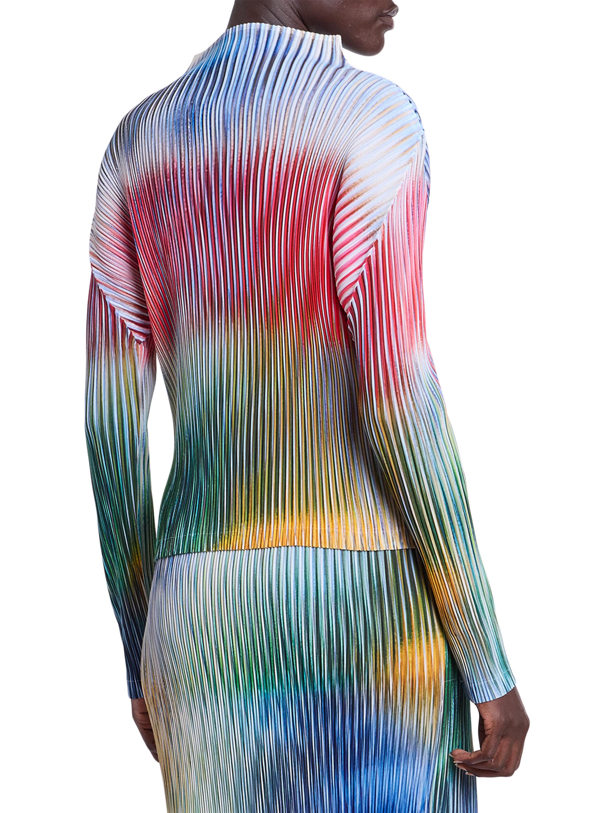 7/31まで ISSEY MIYAKE OBSCURE PLEATS トップス Issey Miyake Obscure Pleats Top | Saks Fifth Avenue
