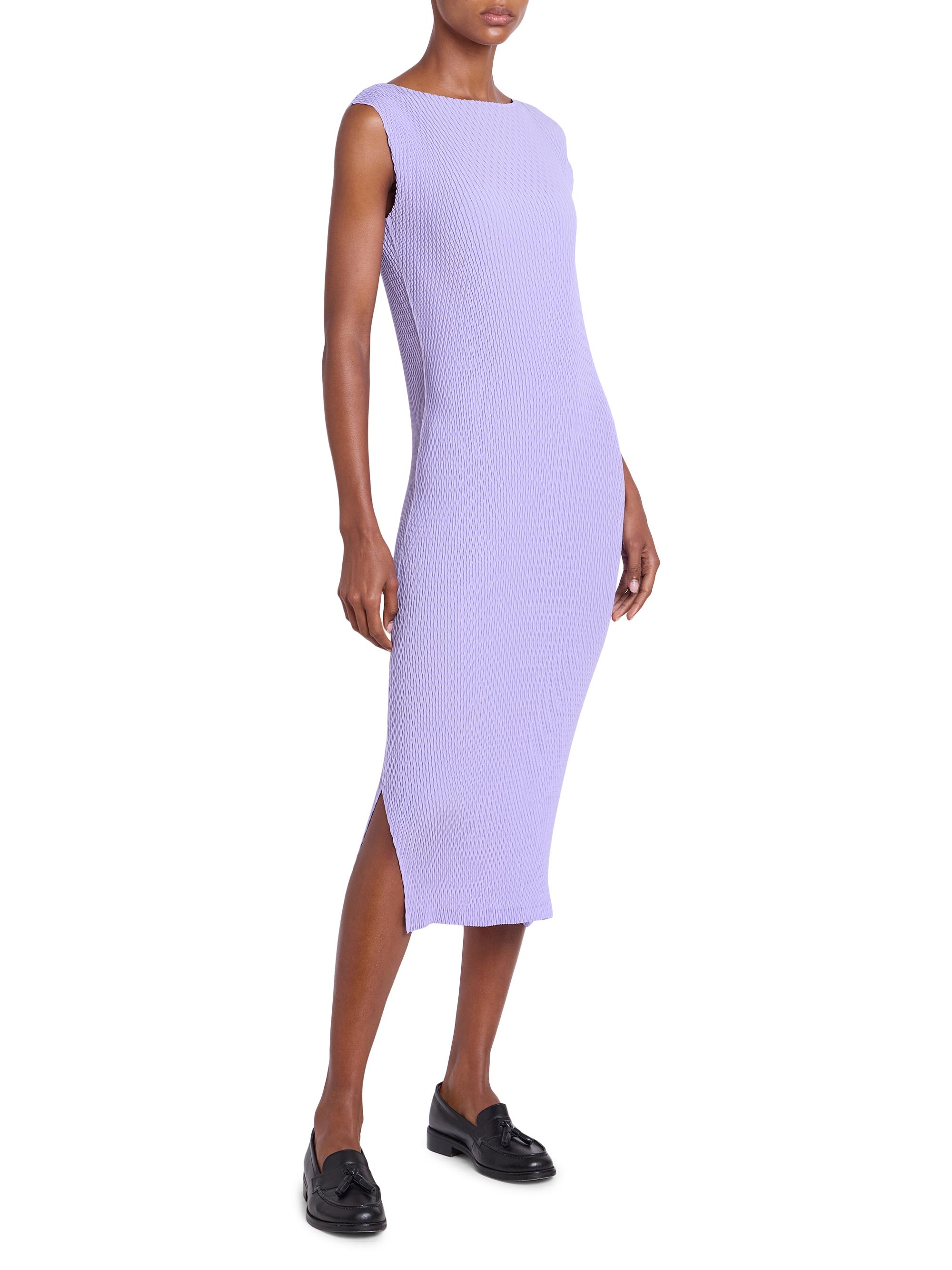 Issey Miyake Rhombus Pleats Midi-Dress | Saks Fifth Avenue