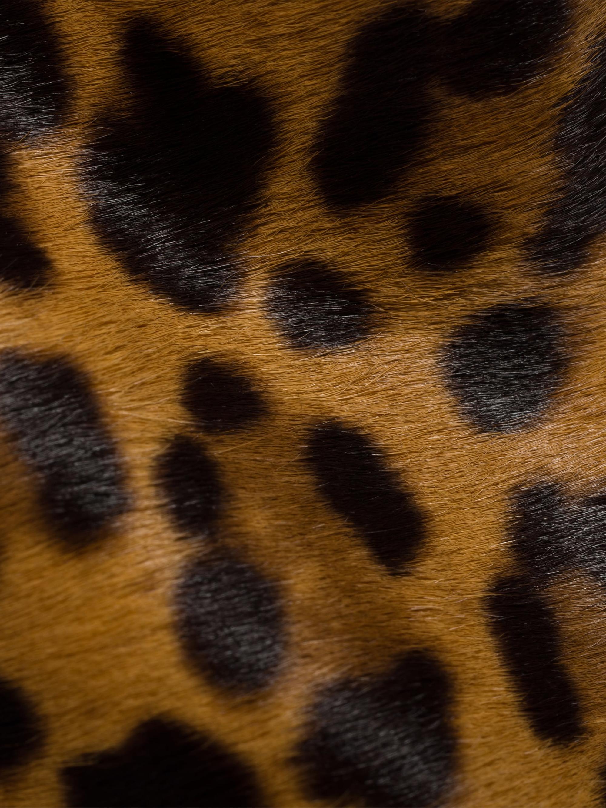 Printed Leather Pouch