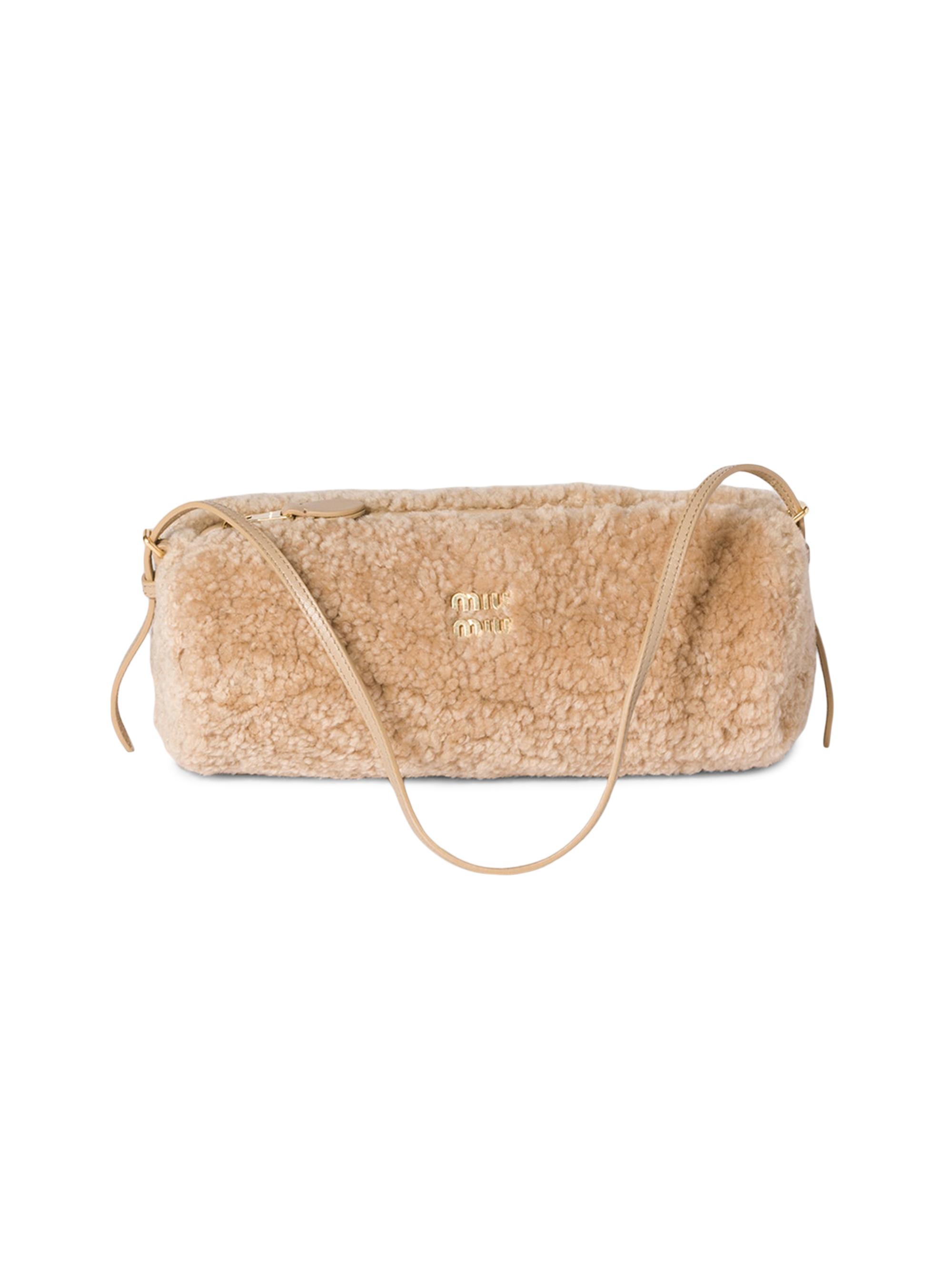 Miu Miu Shearling Pouch | Saks Fifth Avenue