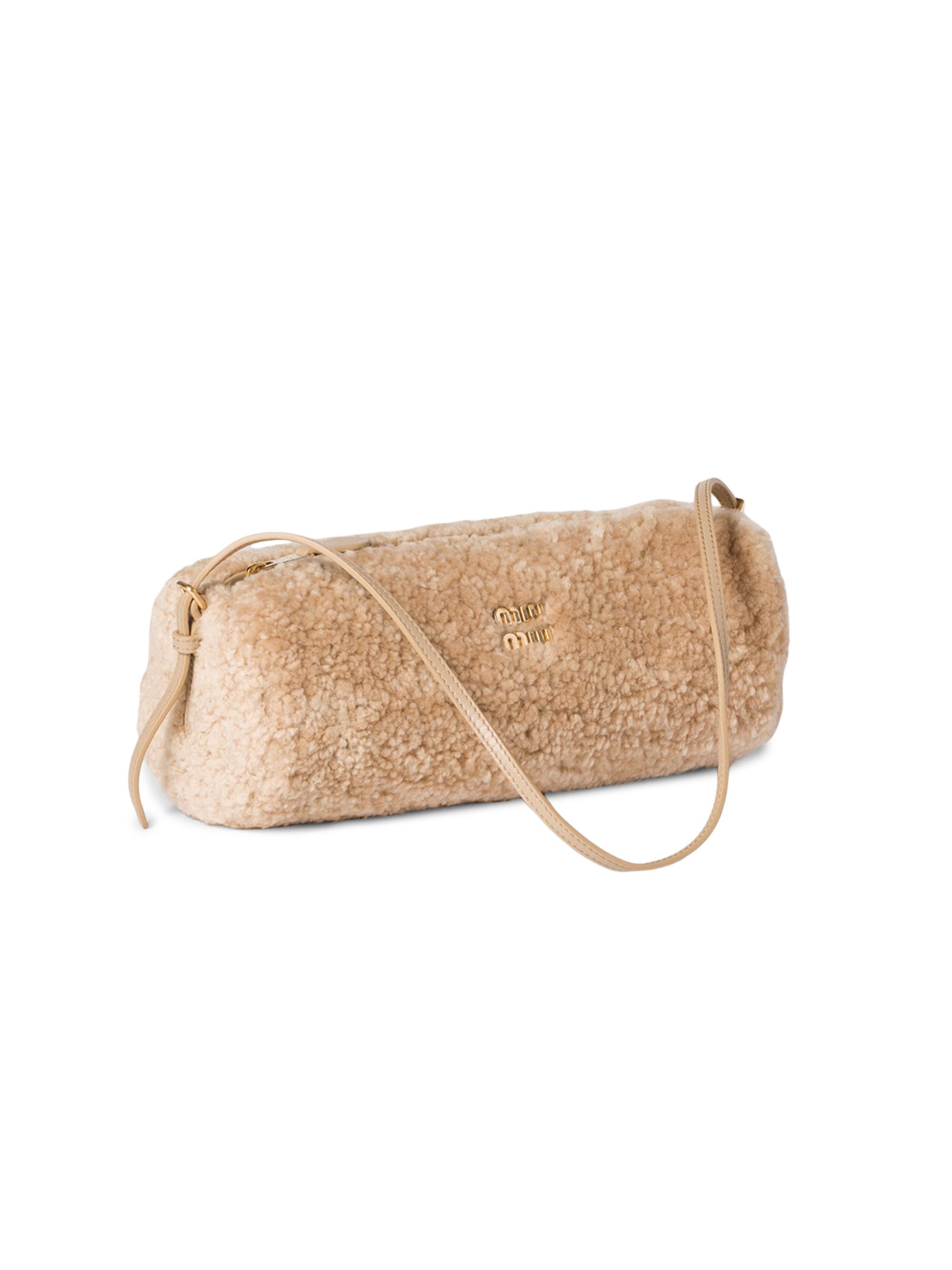 Miu Miu Shearling Pouch | Saks Fifth Avenue