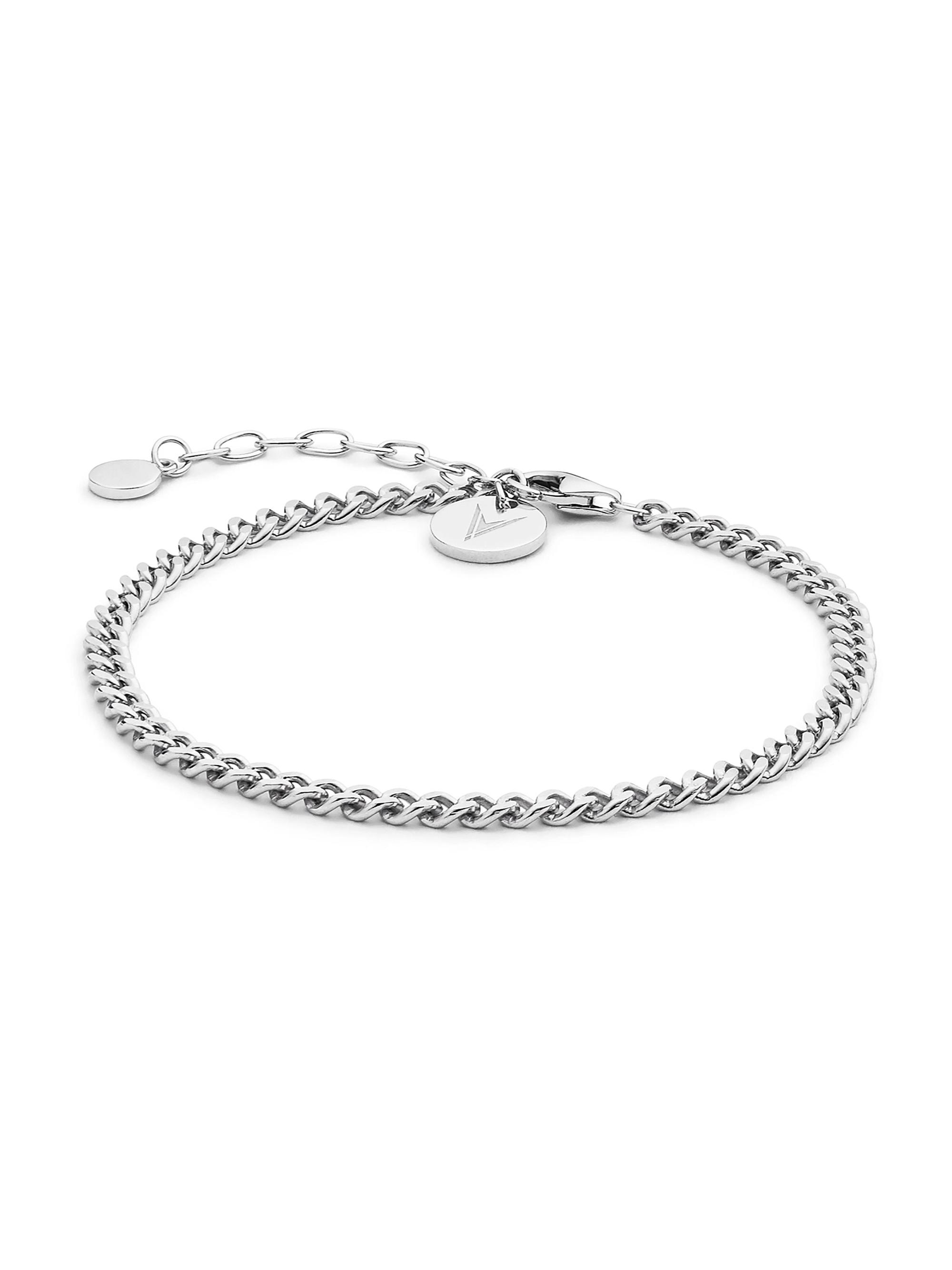 Vincero Women's Cuban Link Bracelet - Silver
